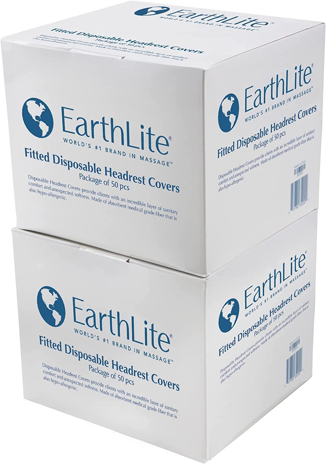 EARTHLITE Fitted Disposable Face Cradle Covers MedicalGrade, Soft, Non
