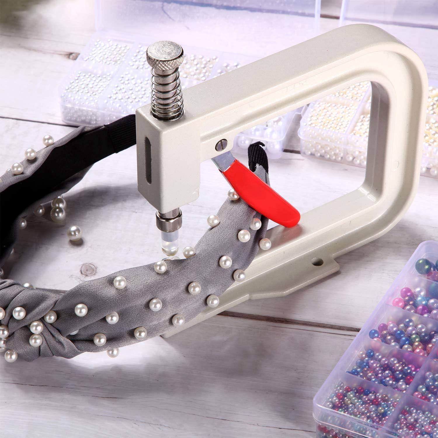 Pearl Setting Machine and Hand Press Tools for DIY Crafts Beads