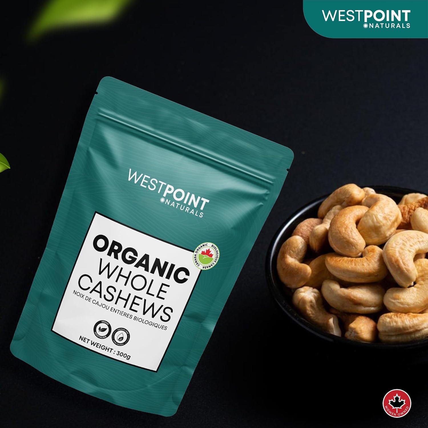 Wpn Org Whole Raw Cashews-200g