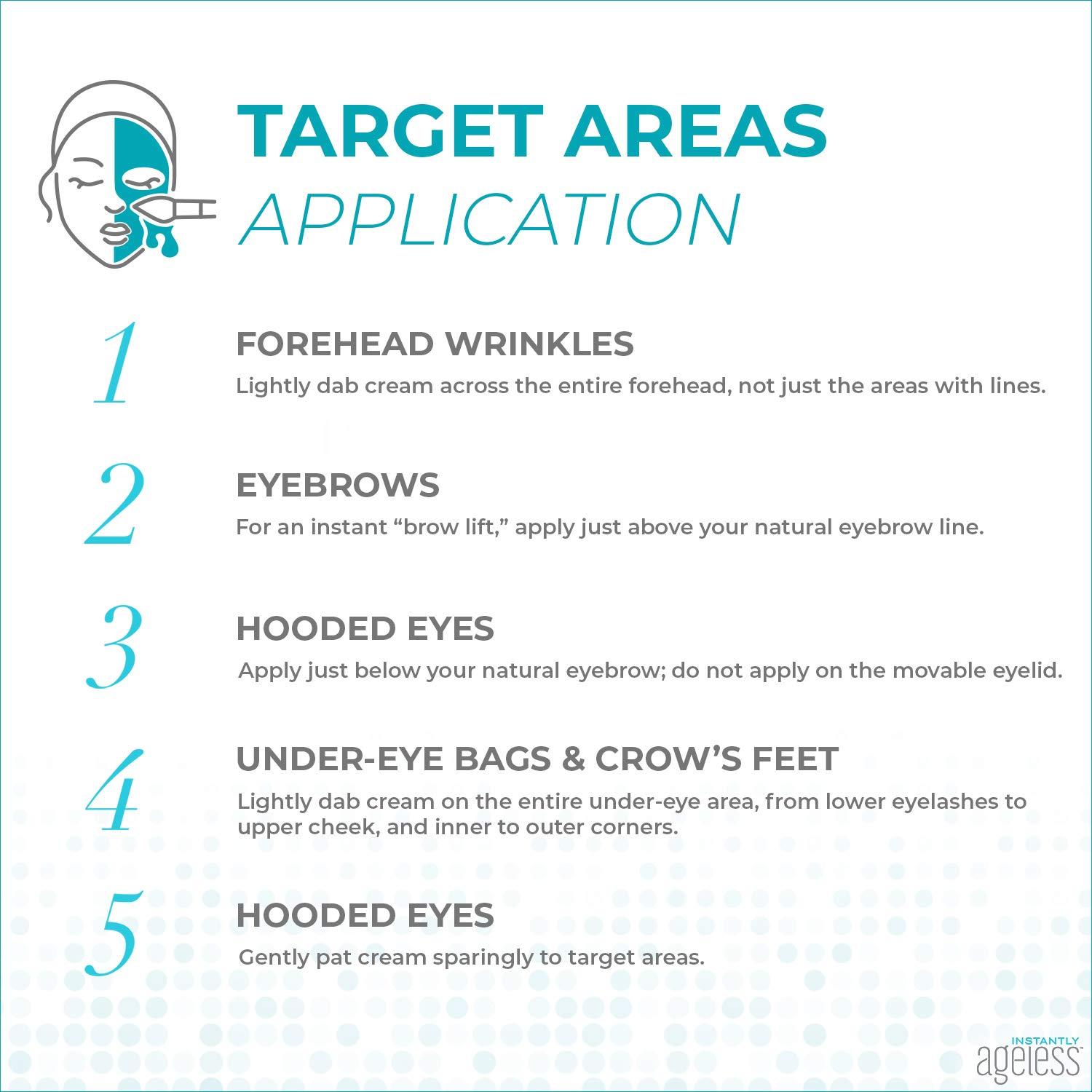 INSTANTLY AGELESS Facelift In A Box AntiAging Face Cream for