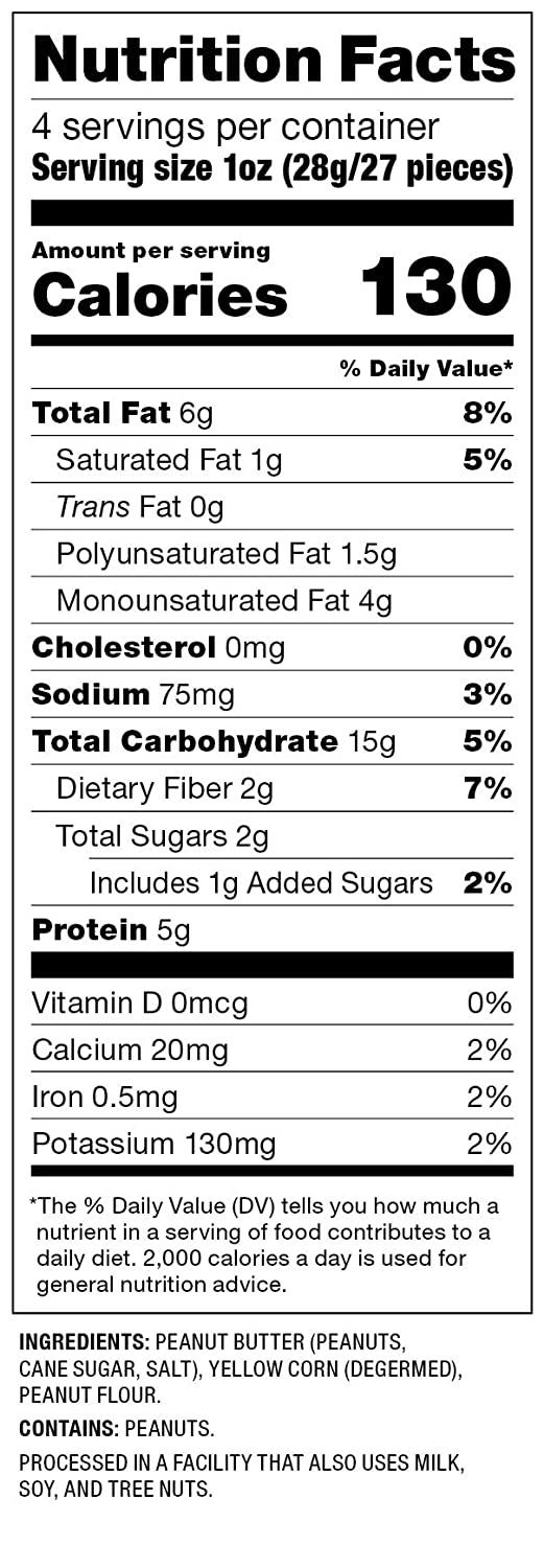 popchips Nutter Puffs Peanut Butter, 4 Oz