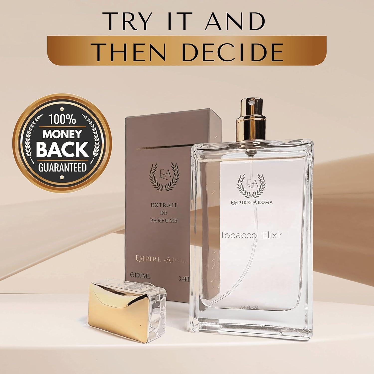 tobacco vanille mens cologne TOBACCO ELIXIR Inspired by T Ford Tobaccoo Vanille perfume -Tobacco Vanilla  Cologne for Men - Amber Spicy Fragrance with Tonka Bean - Rich Woody Winter  Scent