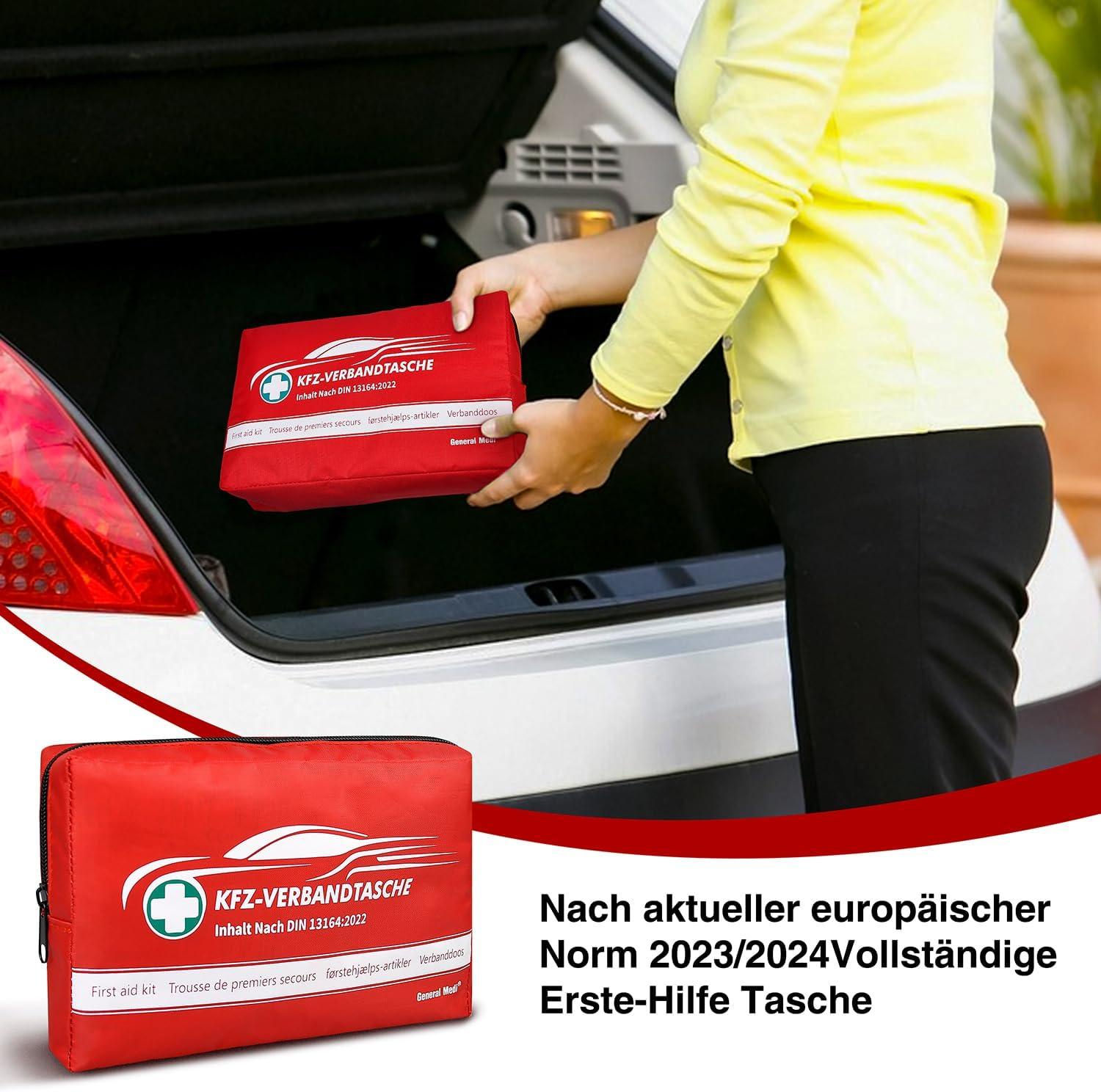 General Medi First Aid Kit - Premium Automotive Safety Kit | DIN 13164 ...