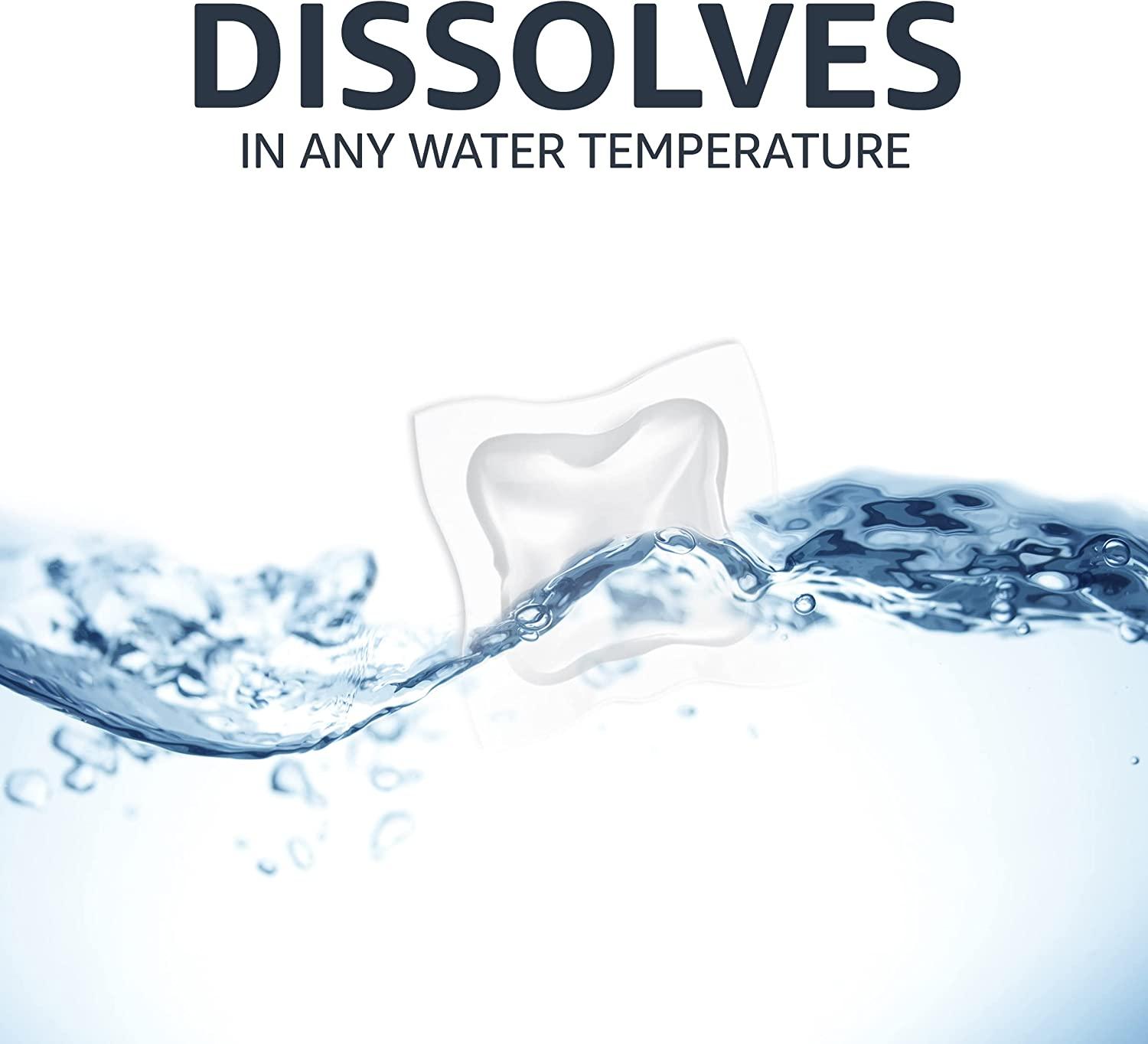 Amazon Basics Laundry Detergent Pacs, Free & Clear, Hypoallergenic