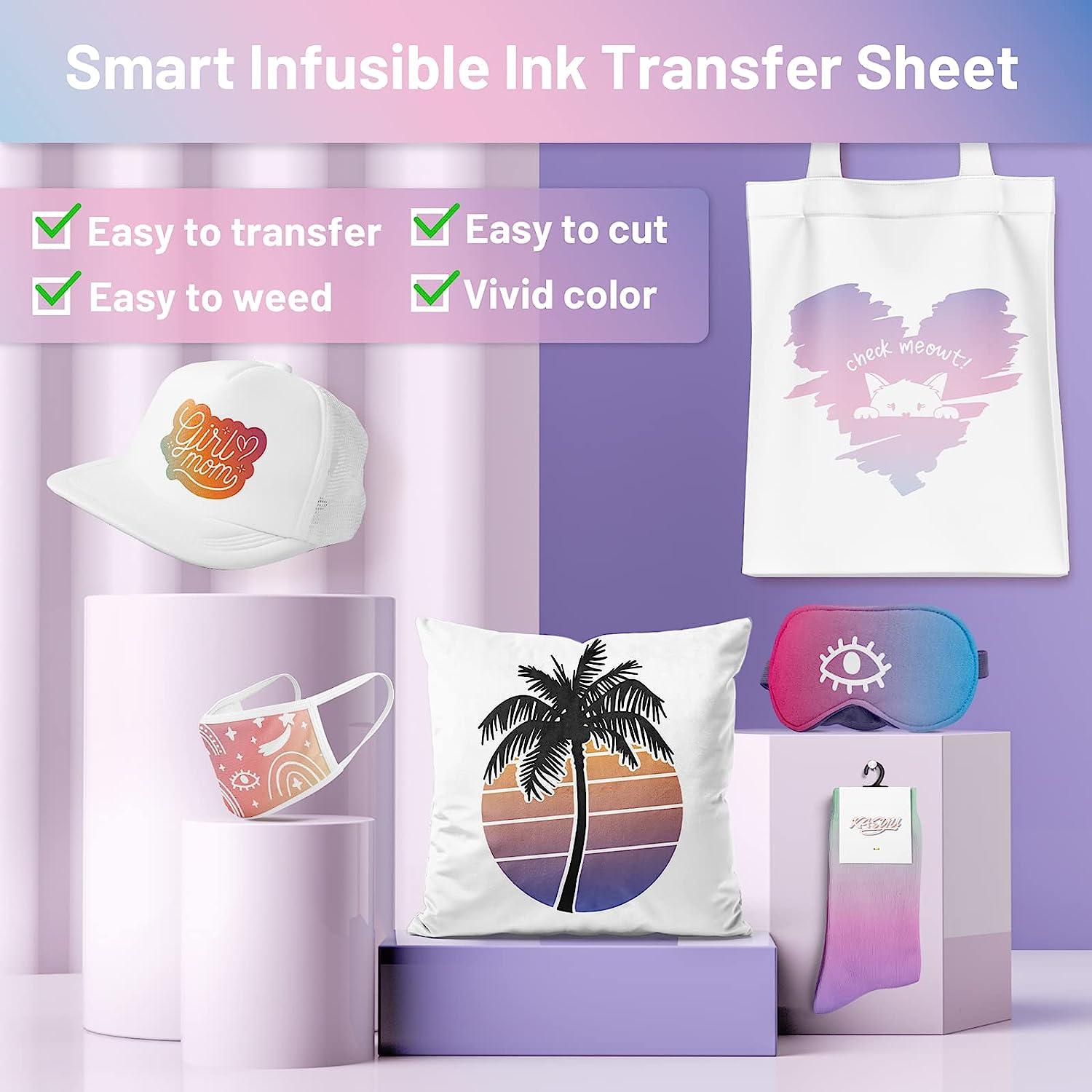 KASYU Infusible Ink Transfer Sheets Bundle for Cricut Mug Press