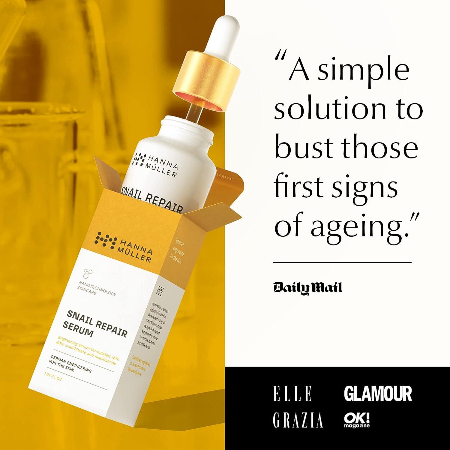 * Snail Mucin Repair Serum for Face Snail Mucin Moisturizer