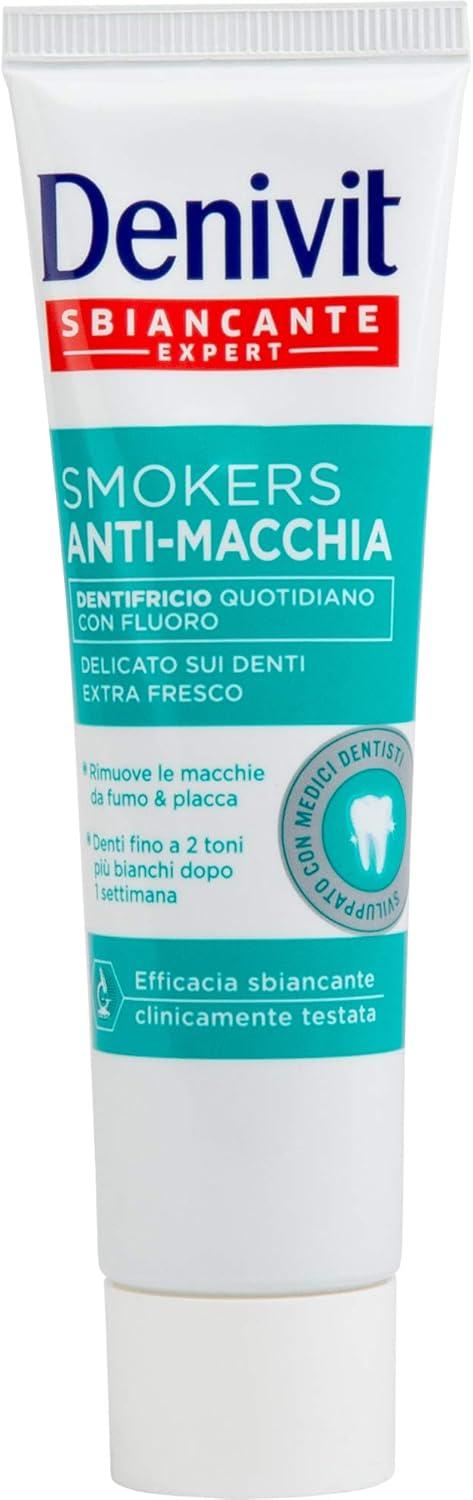 Denivit Teeth Whitening Toothpaste - White/Smoke Colors 50 ml ...