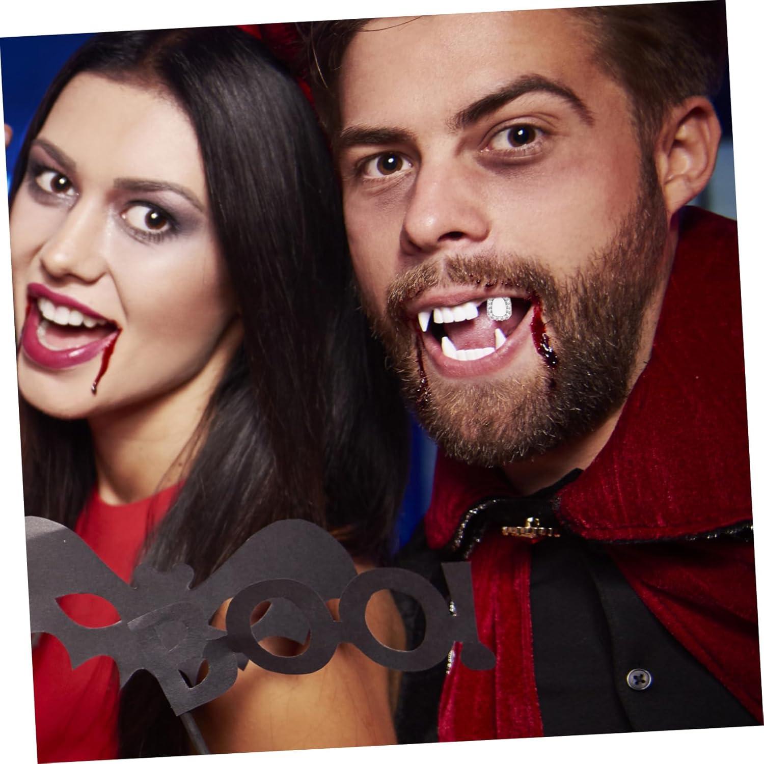 Lalafina 18K Rhinestone Grillz - Rapper Costume Accessories Metal ...