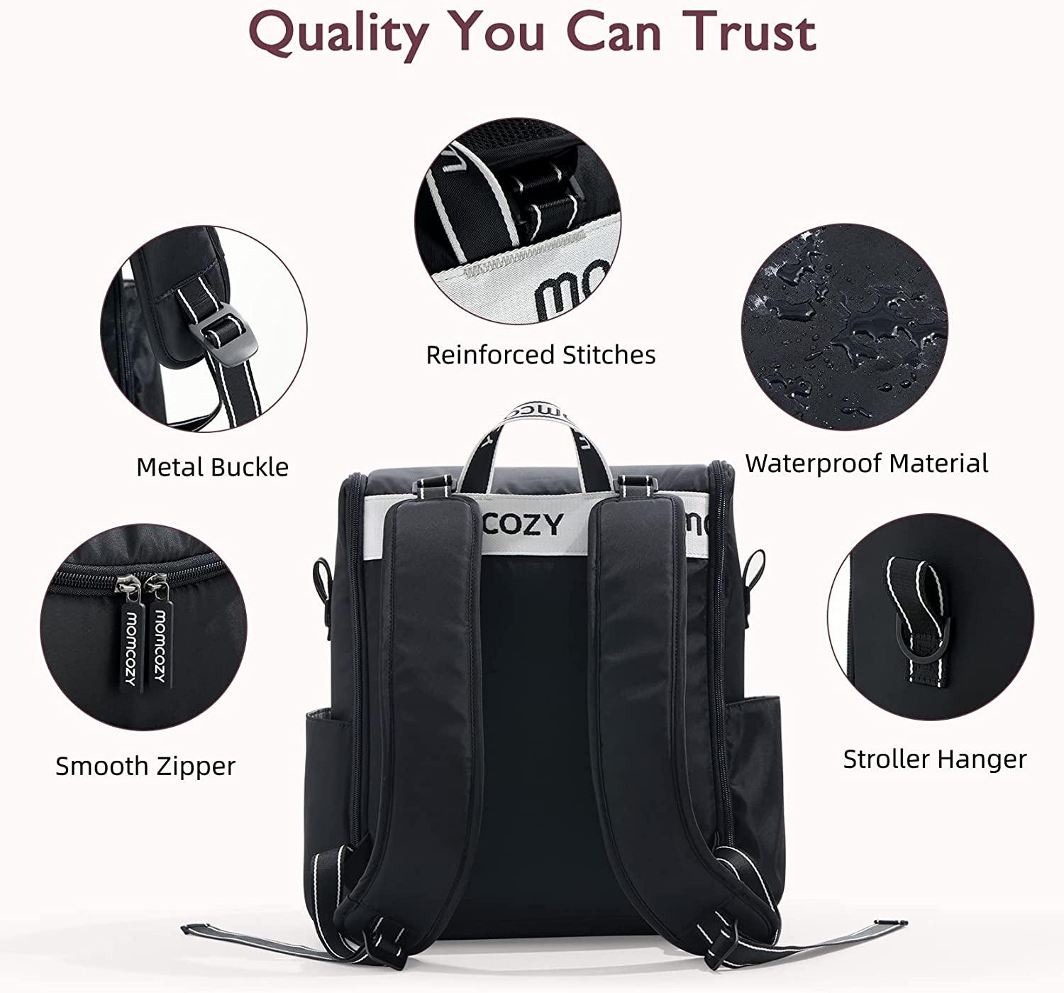 Momcozy Diaper Bag Backpack, Large Travel Diaper Bag Backpack, 560G Ul –  SHANULKA Home Decor