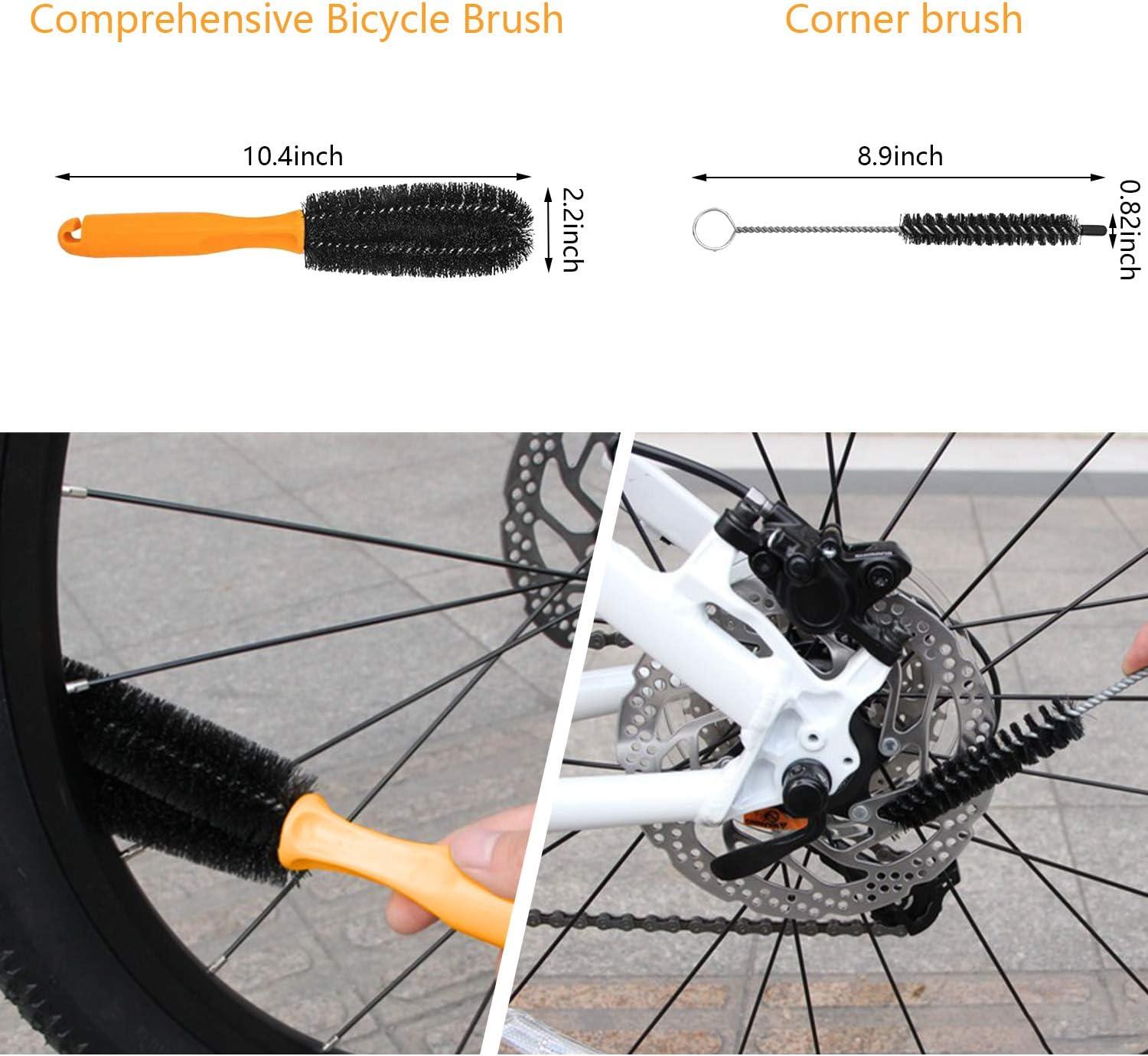 8-in-1 Bicycle Cleaning Brush Tool – Electric Bike Paradise