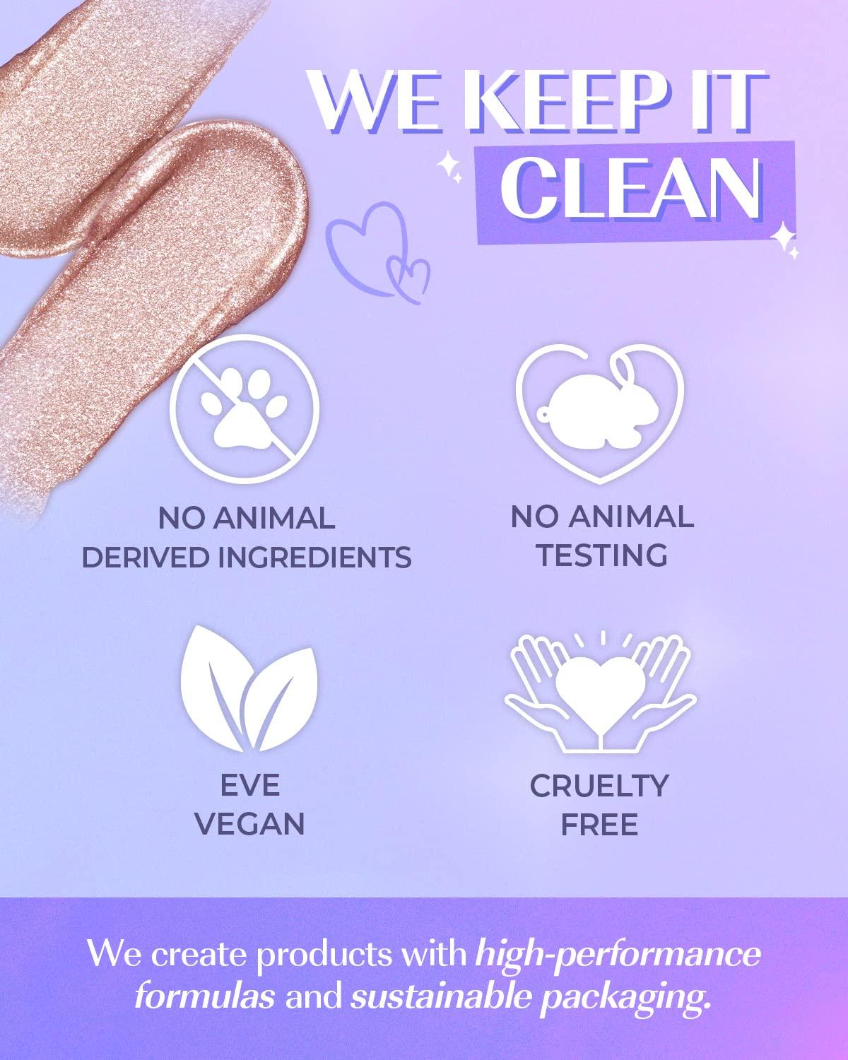 AMTS x Webtoon True Beauty Liquid Glitter Eyeshadow: Vegan Korean Eye ...