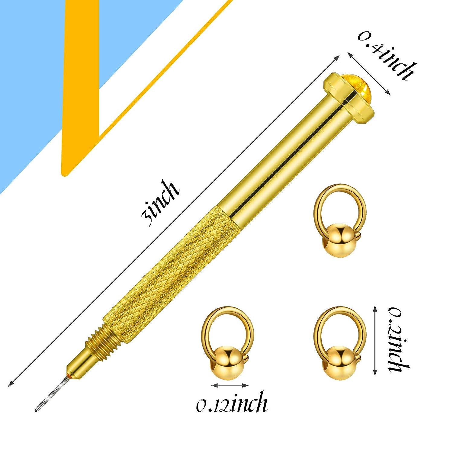 Manual Nail Piercing Dangle Charms Hand Drill Tool, Dangling Nails Art  Jewelry Acrylic Charm, Professional Jewellery Makeover Design Accessories