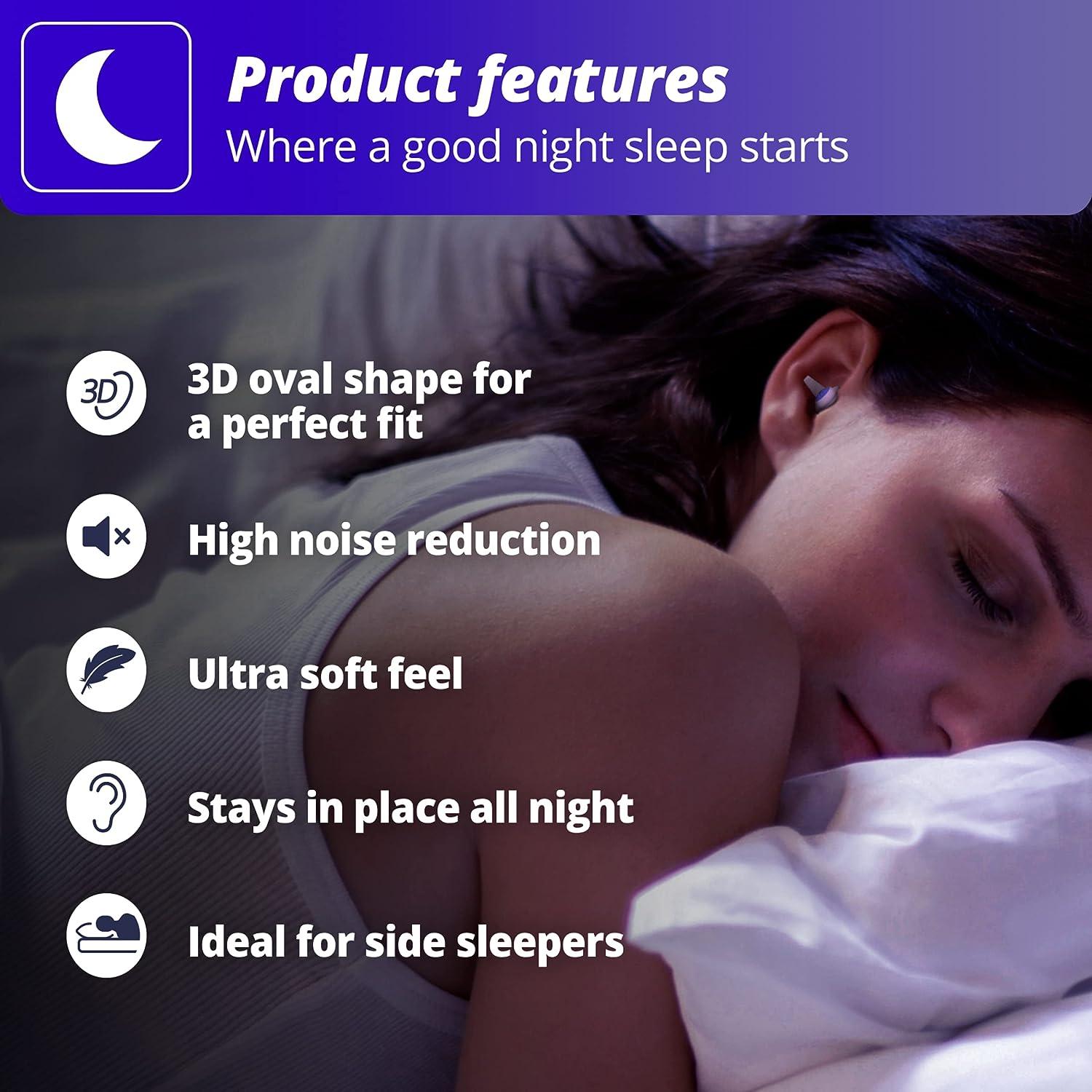 Alpine SleepDeep Multi Sleep Gears - 27dB Reduction, 3D Oval