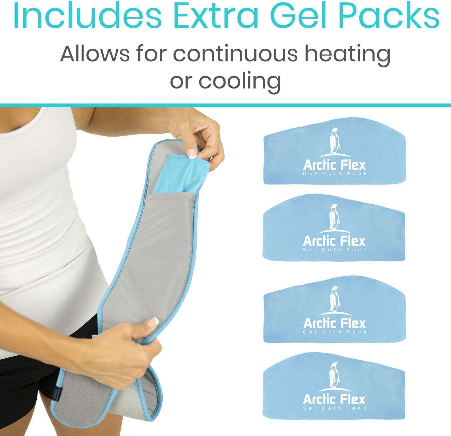 Vive Face Ice Pack Wrap for TMJ Pain Relief and Headaches Face Ice