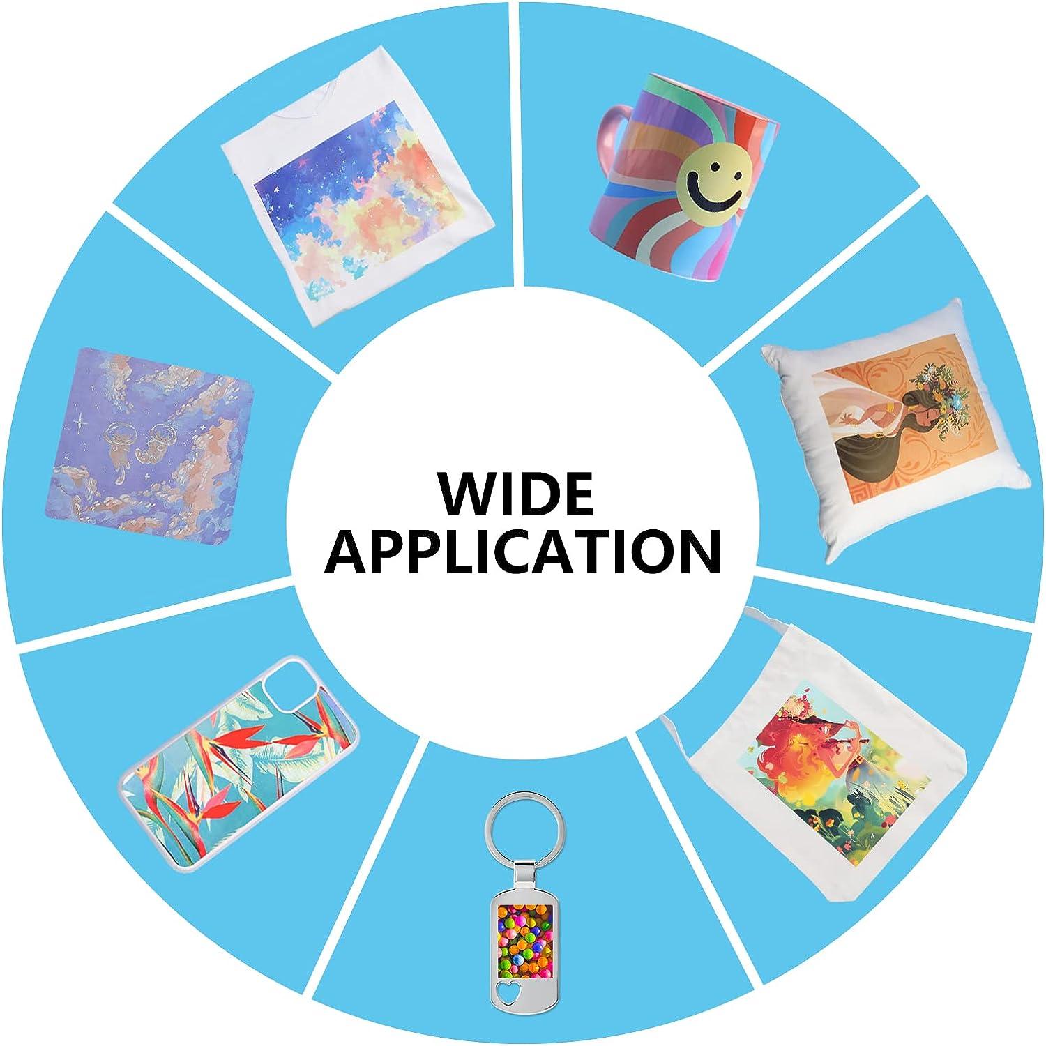 HTVRONT Sublimation Paper 8.5 X 11 Inch - 120 Sheets Easy To Transfer Sublimation