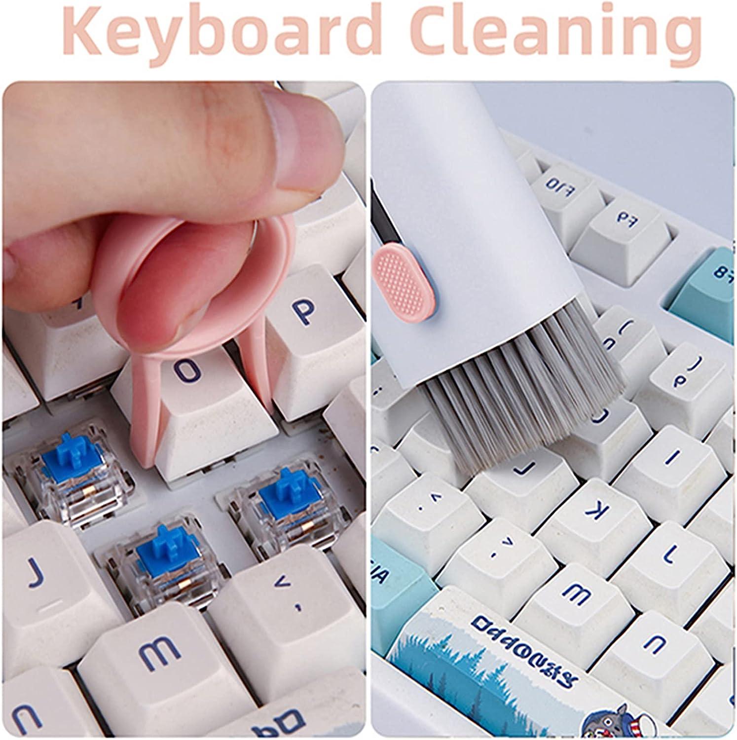 Keyboard Cleaning Kit 5 in 1 Soft Brush Keyboard Cleaner (with Keycap  Puller)