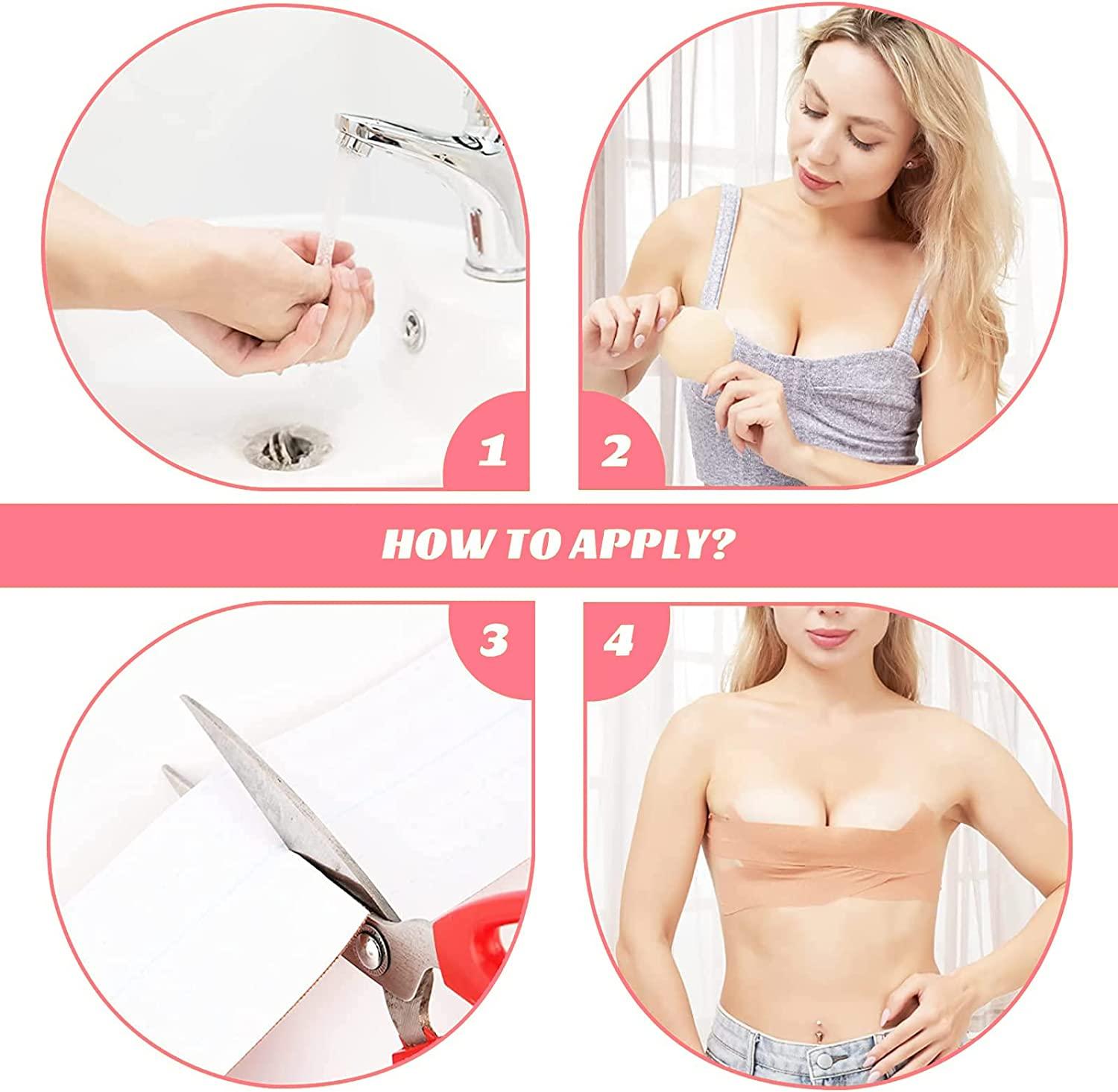 Boob Tape,Boobytape for Breast Lift,Suitable for A-E,Breast Tape