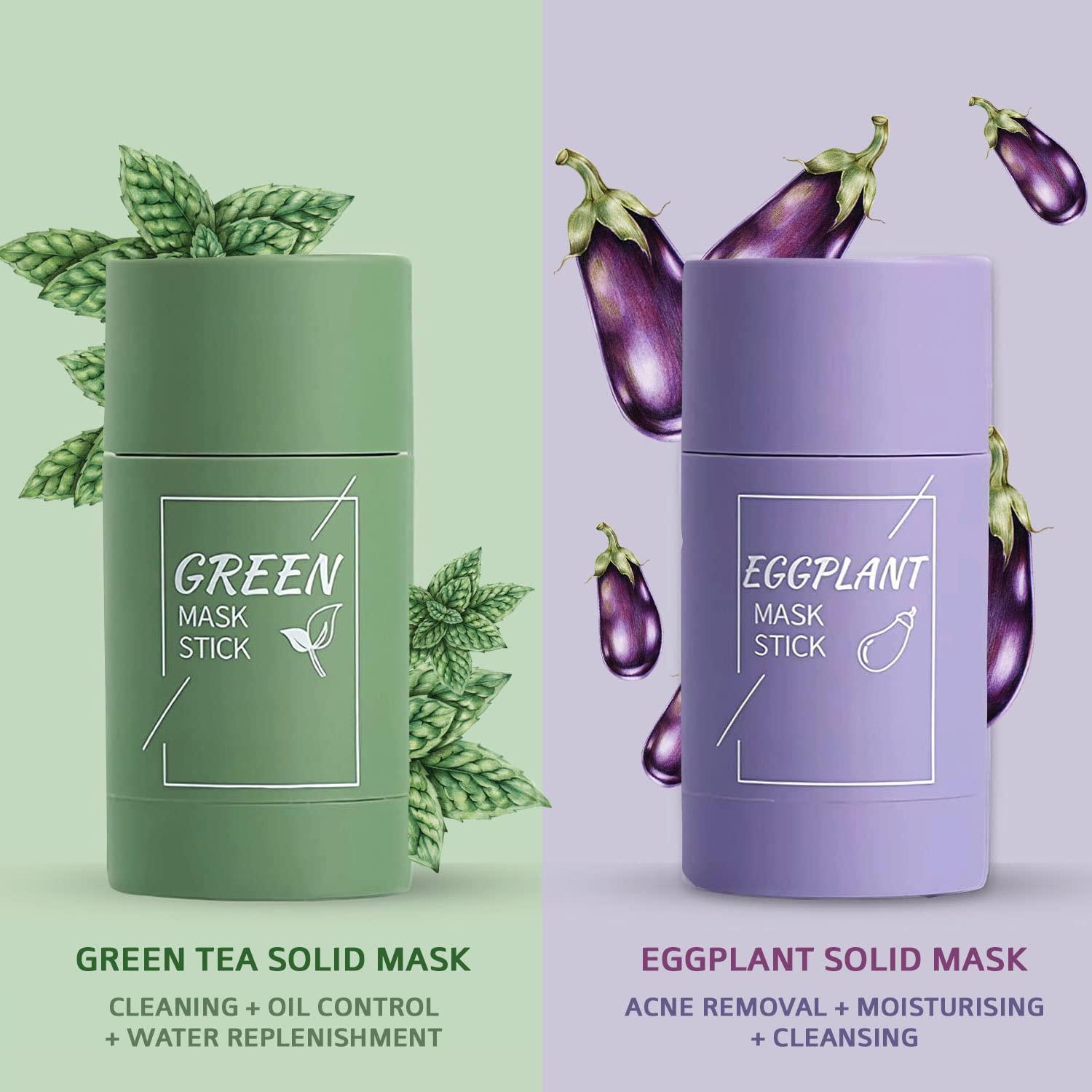 MEIDIAN EGGPLANT MASK STICK 8個セット Meidian 2PCS - Green Tea