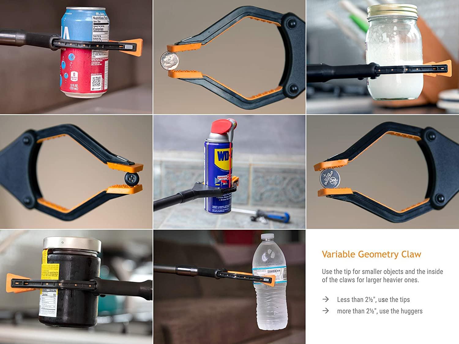 EZPIK 40 Inch Long Reach Grabber Reacher Tool Heavy Duty Trash Picker