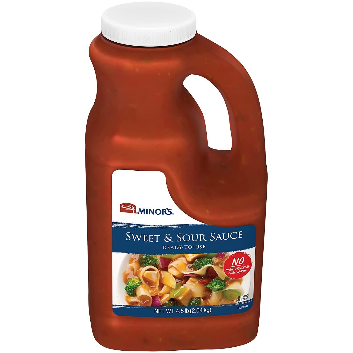 Minor's Sweet and Sour Sauce and Marinade Authentic Asian Flavor with