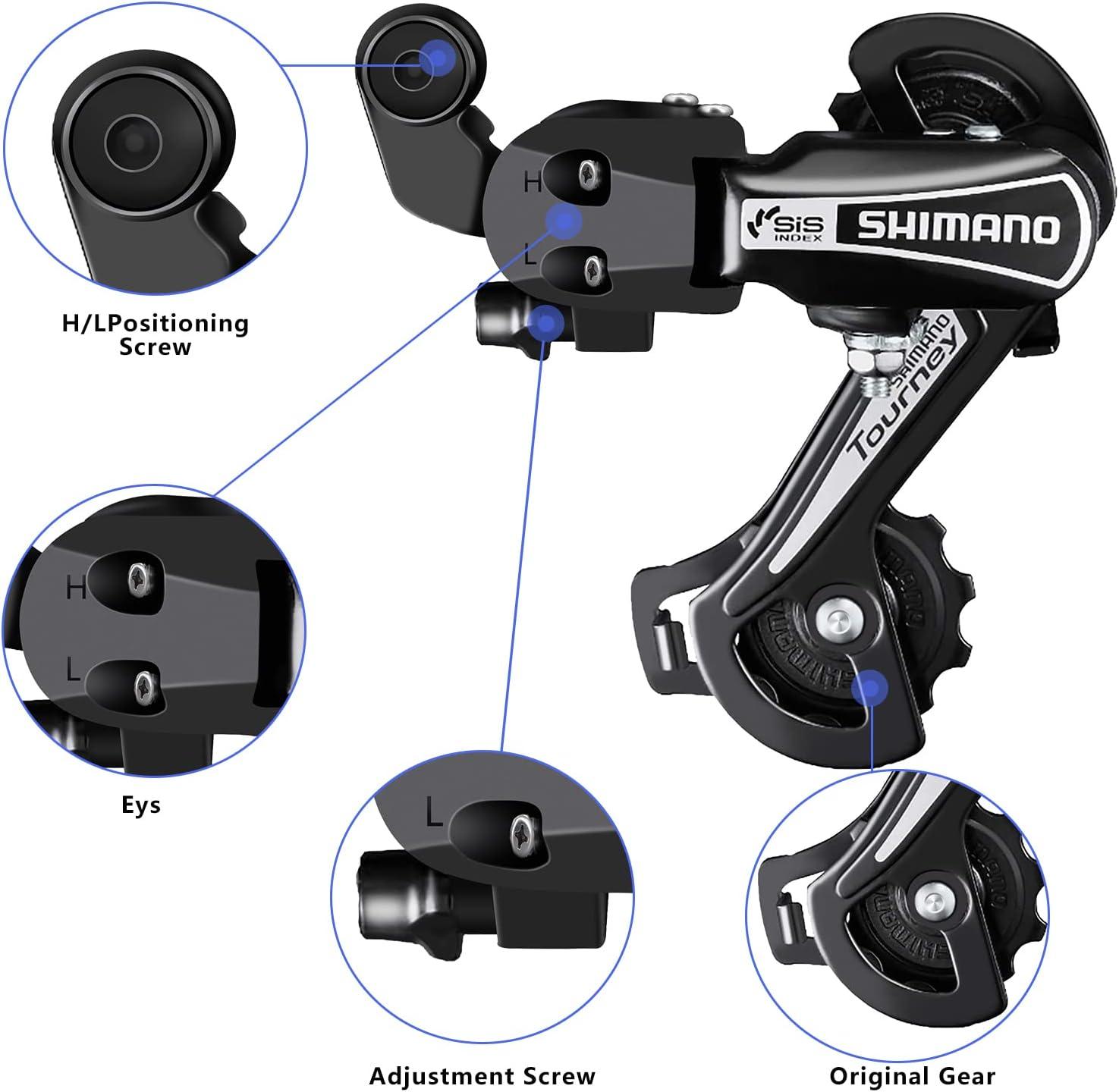 Shimano tourney sis index rear derailleur adjustment outlet