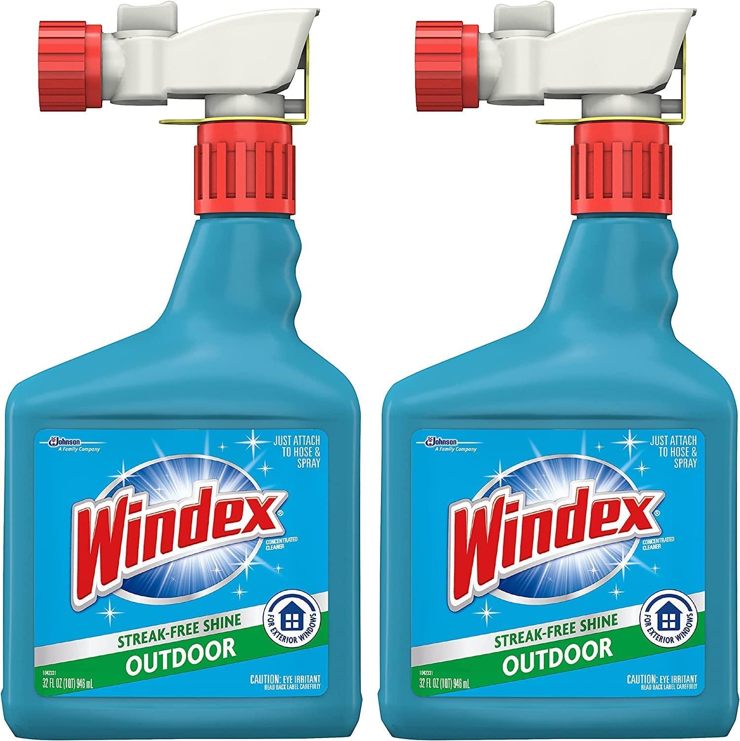 Windex Outdoor Glass Patio Cleaner 2 ct 32 fl oz (Pack of 2)