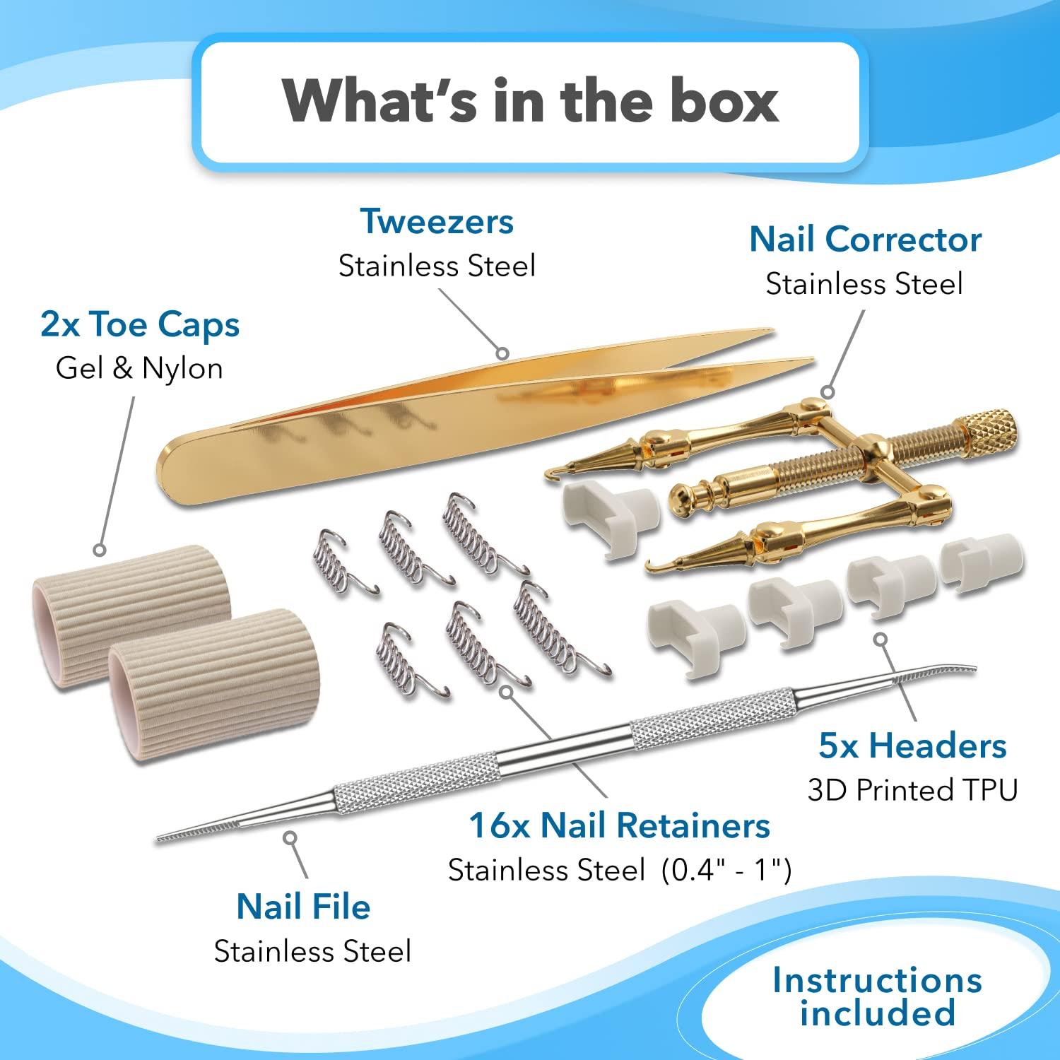 Dr. Krause 26 Pcs Ingrown Toenail Treatment Kit Includes 16 Podiatry