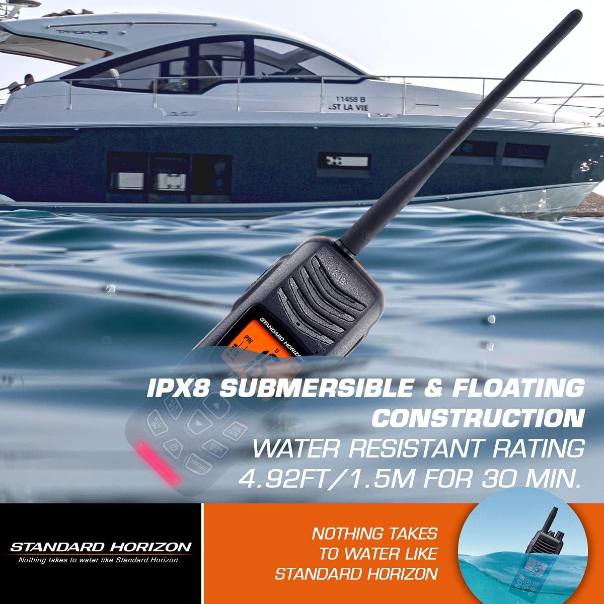 Standard Horizon HX300 Standard HX300 Handheld VHF Marine Radio