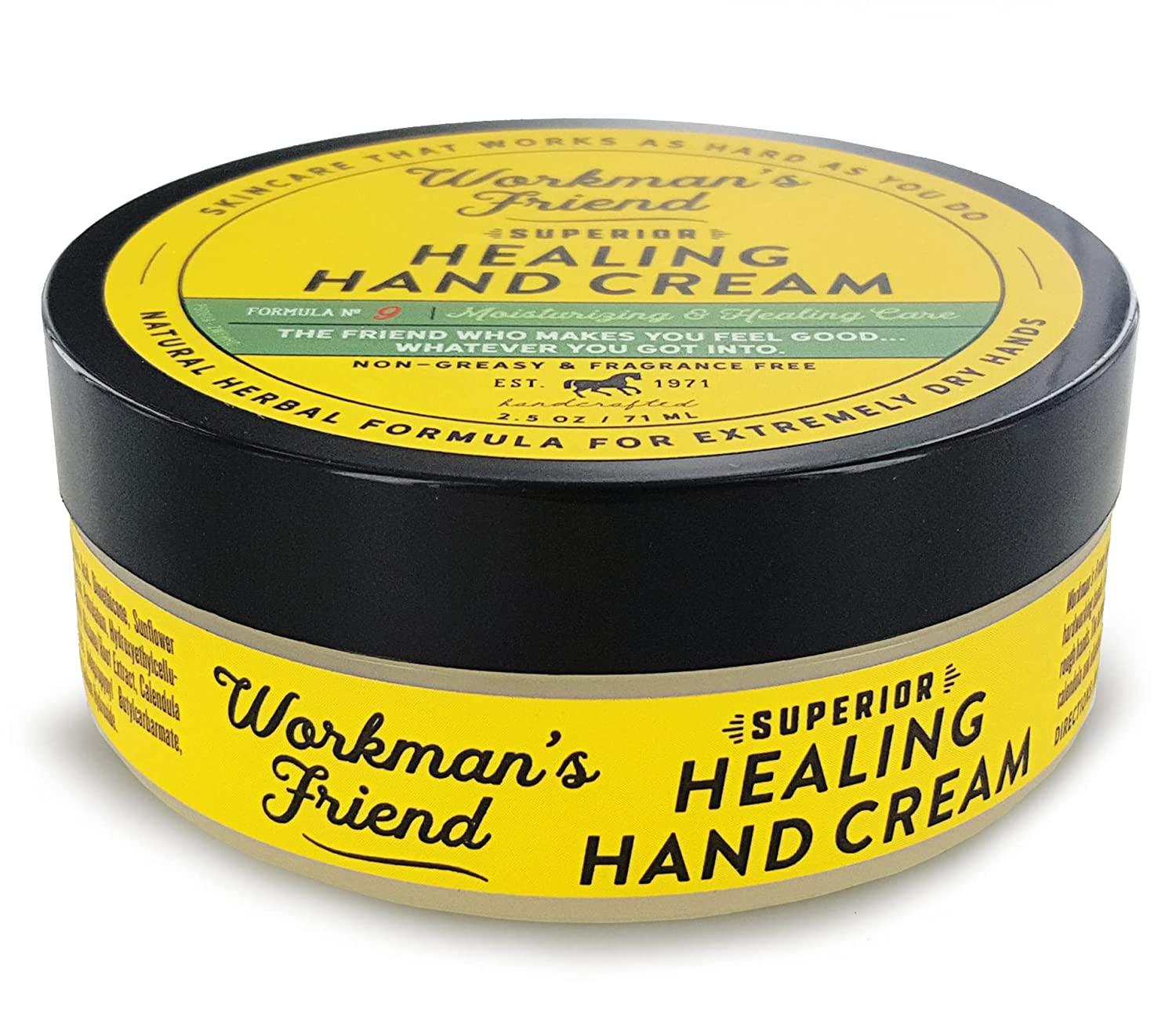 Workman's Friend Healing Hand Cream Intense Moisturizer for Cracked