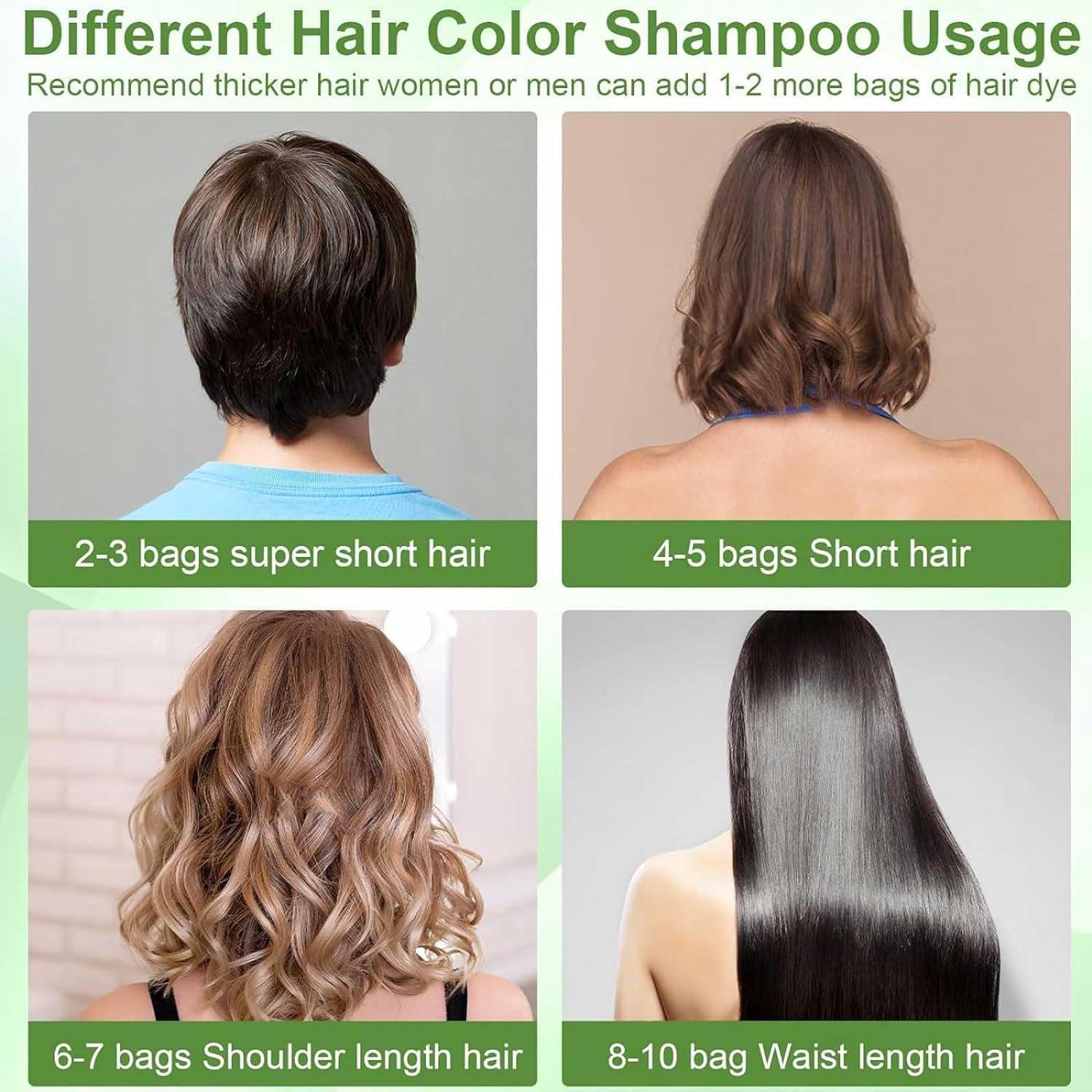 Protein Color Protect Hair Color Cream Plant Extract Hair Dye Essence ...