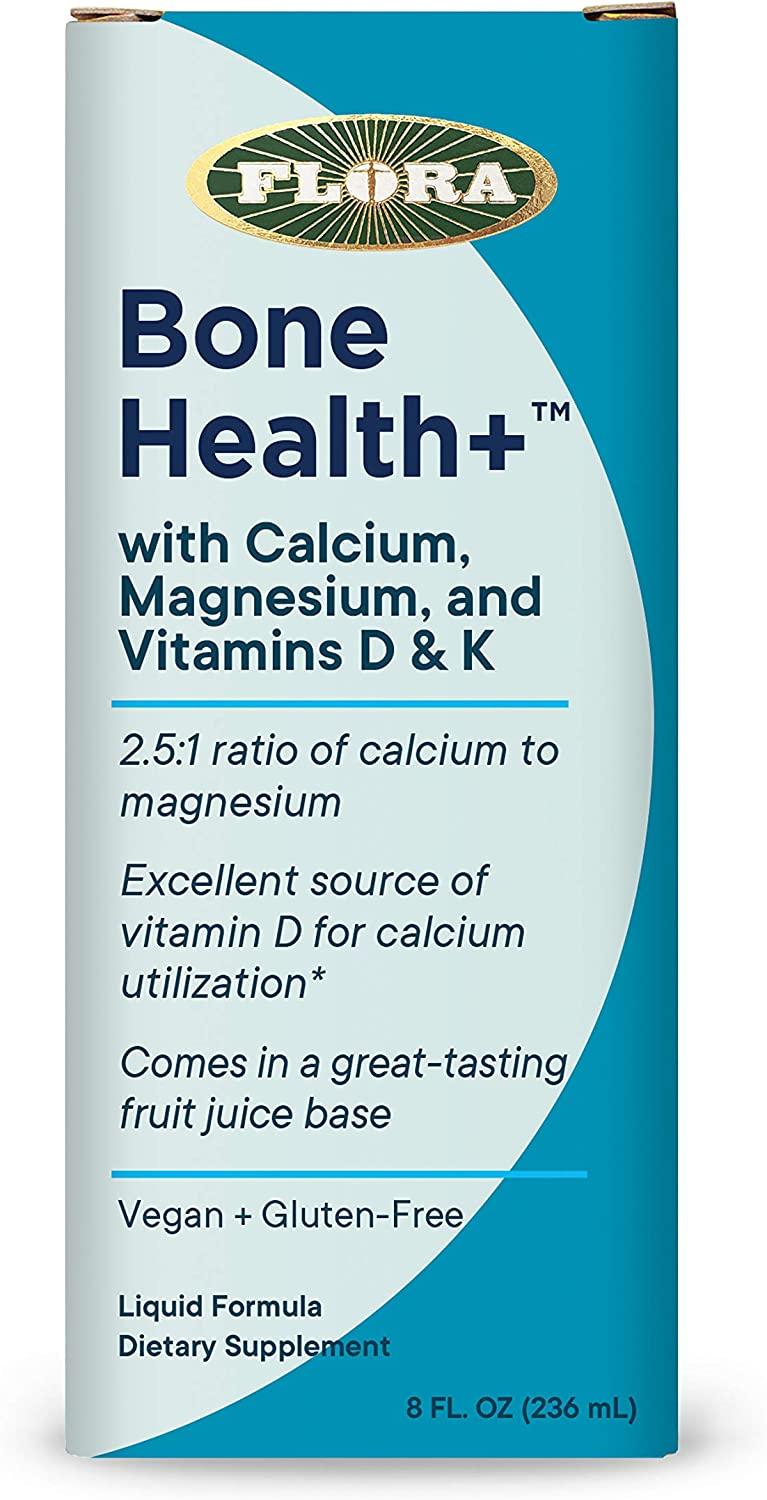 Flora Bone Health+ with Calcium Magnesium and Vitamins D