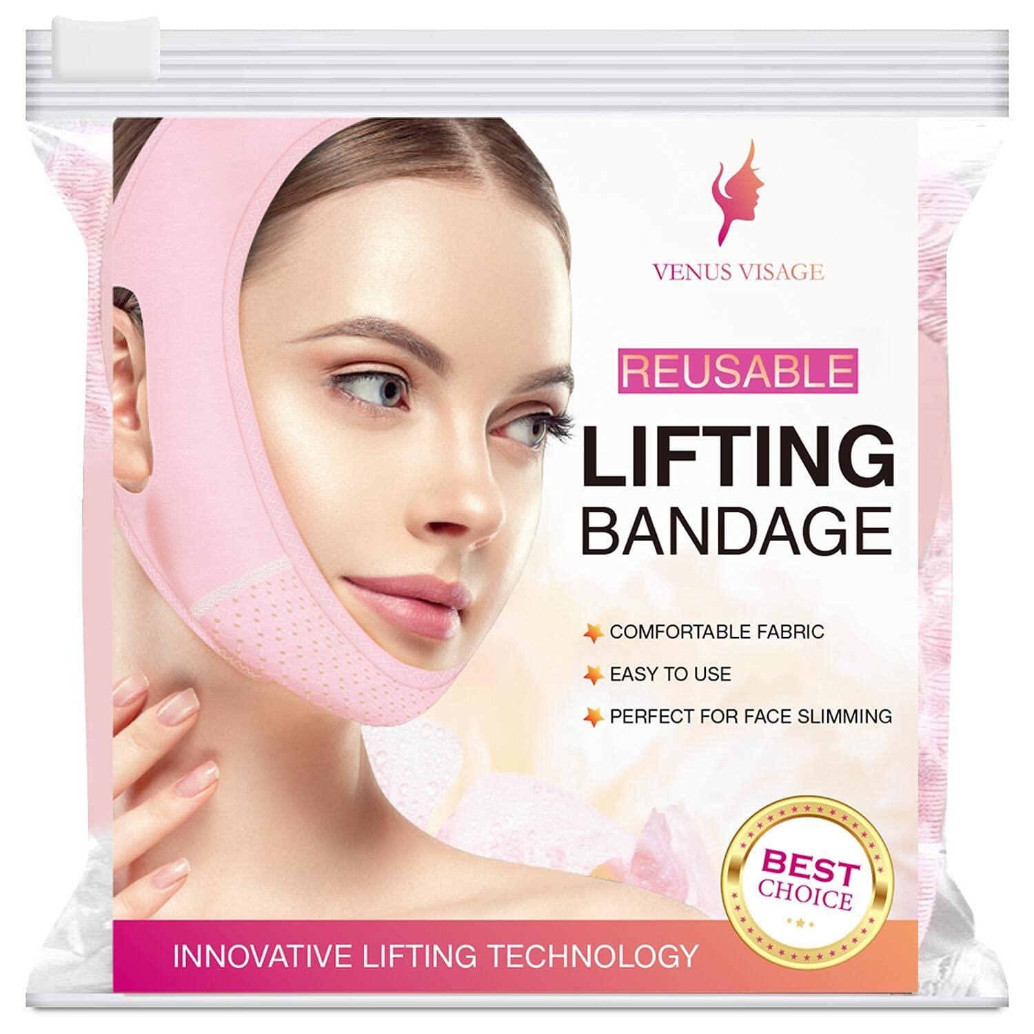 Reusable V Line Mask - Double Chin Reducer Facial Slimming Strap