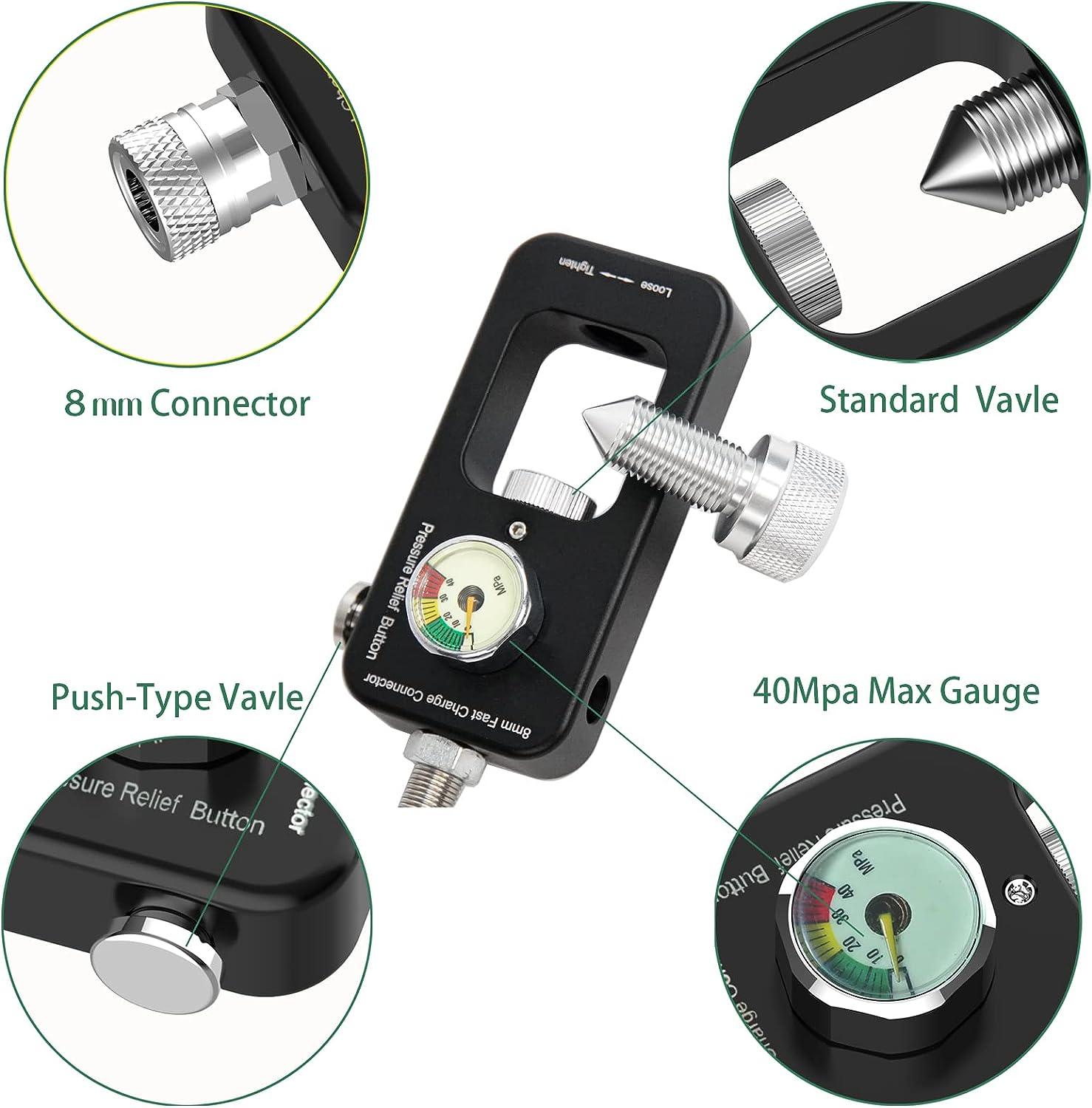 Scuba Tank Paintball Fill Adapter 4500Psi Refill Adapter Scuba Tank