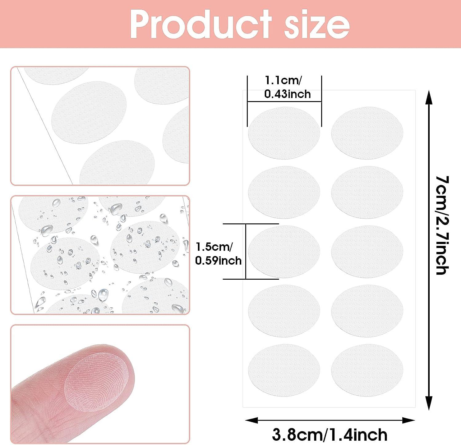 200 Pieces Ear Lobe Support Patches for Heavy Earrings, Breathable Earrings  Support Pads Large Earring Patches Heavy Earrings Stabilizers for Long