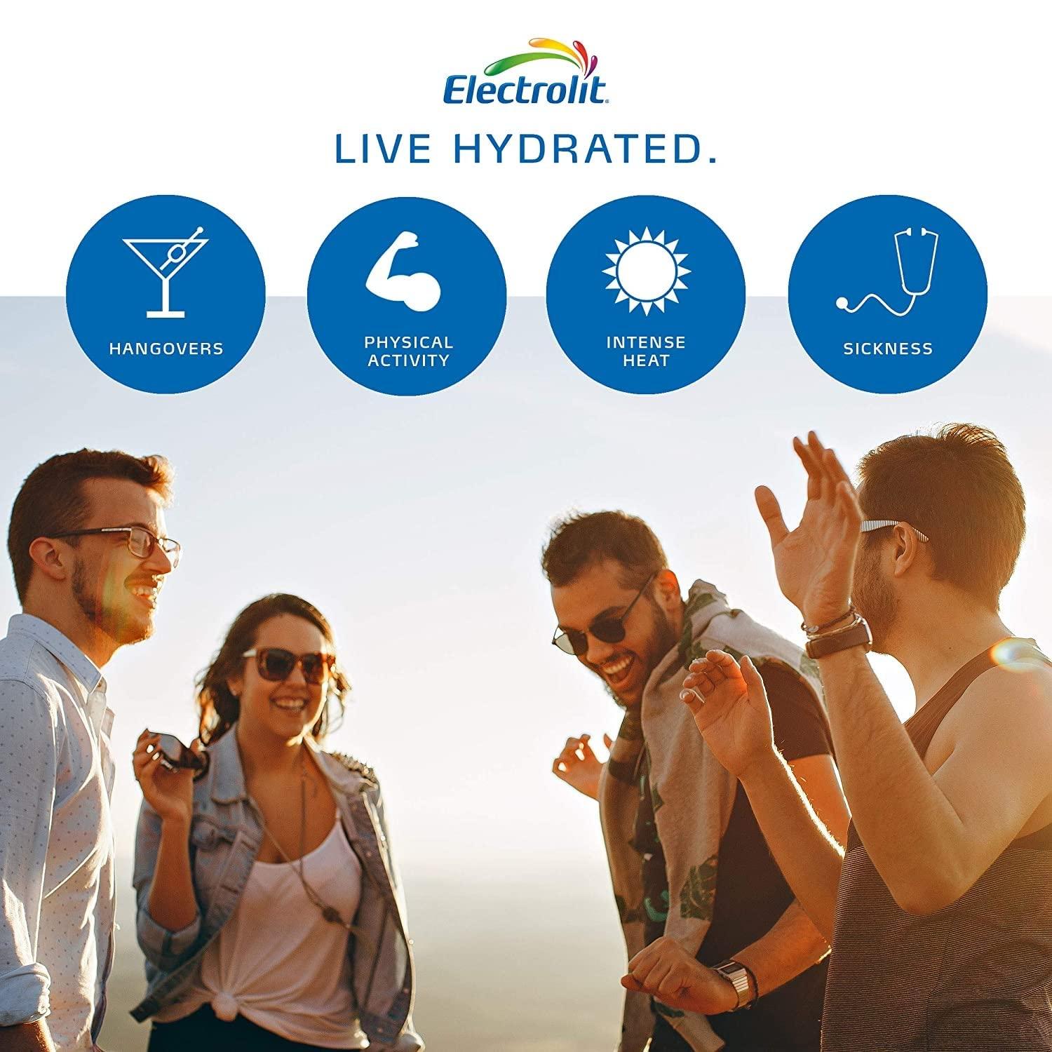 Electrolit Electrolyte Hydration 12Pack in StrawberryKiwi Flavor