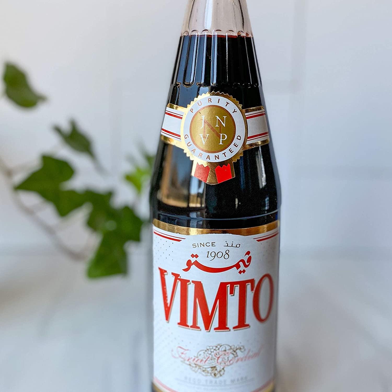 Vimto Fruit Syrup ConcentrateFlavorful Fruit Cordial For Drinks & Tea