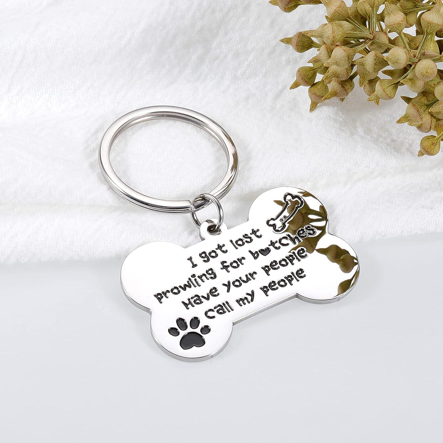 Funny Gifts for Cat Dog Lovers Women Dog Tags Personalized for