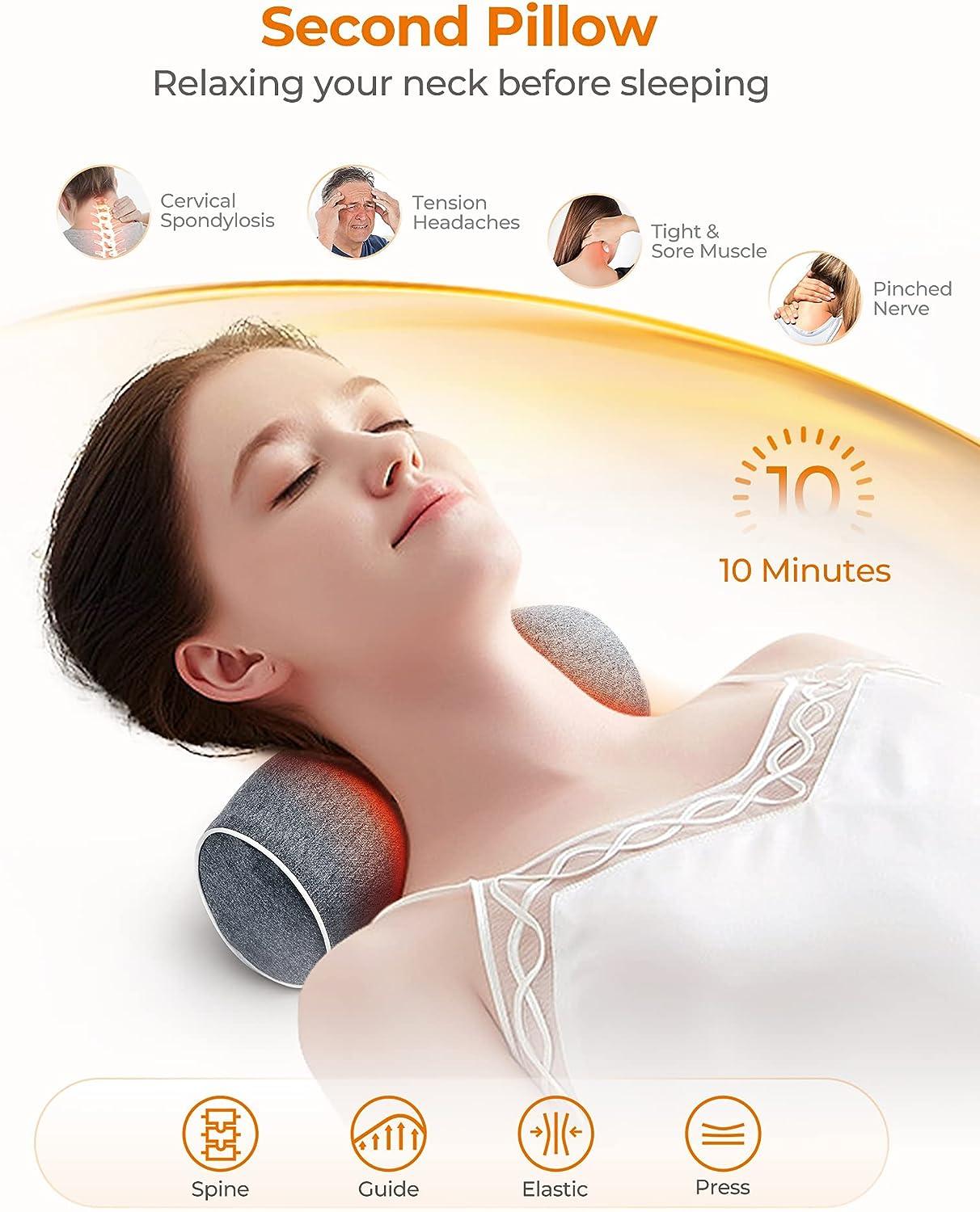 NIMOOD Neck Stretcher, Cervical Neck Traction Device, Neck Hump