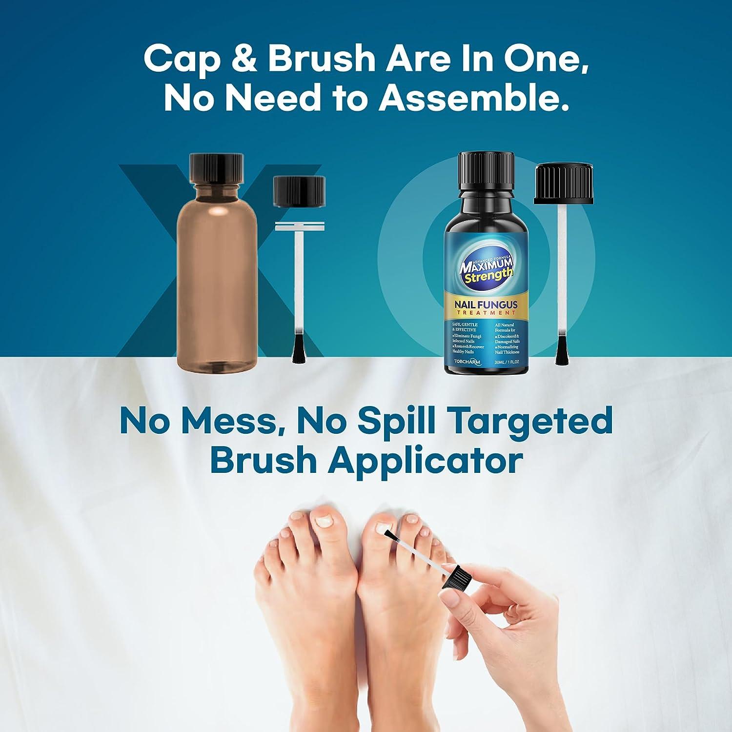 Extra Strength Toenail Fungus Treatment for Thick, Broken, Discolored