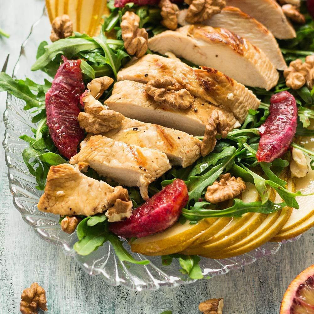 Oh! Nuts Raw Walnuts 2lb Bulk Bag - Unshelled Chandler Halves & Pieces For Keto, Vegan & Baking