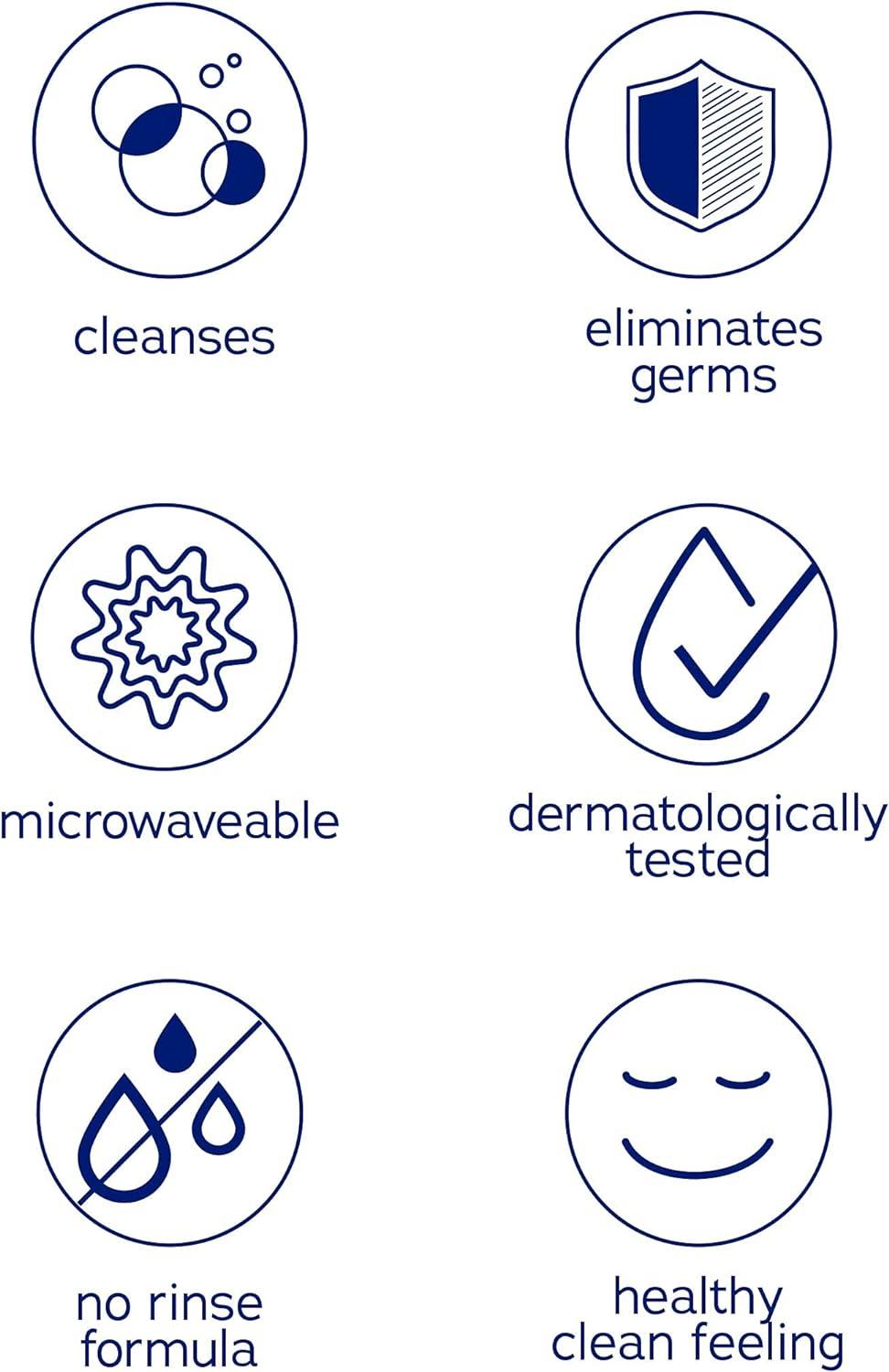 DYMACARE Antibacterial No Rinse Shampoo Cap Rinse Free Shower Cap