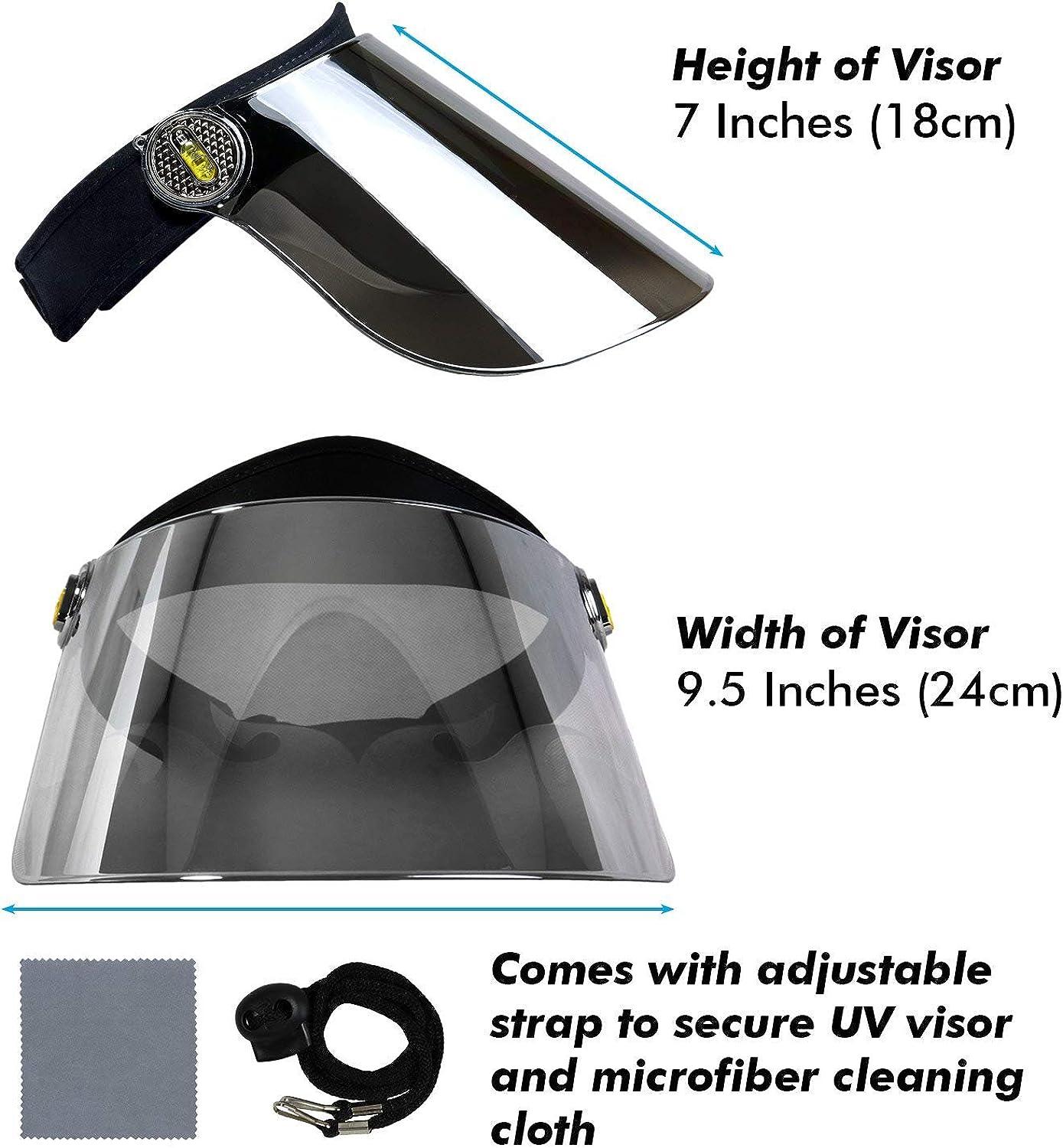 Sun Visor Hat Cap UV Protection - Premium Adjustable Solar
