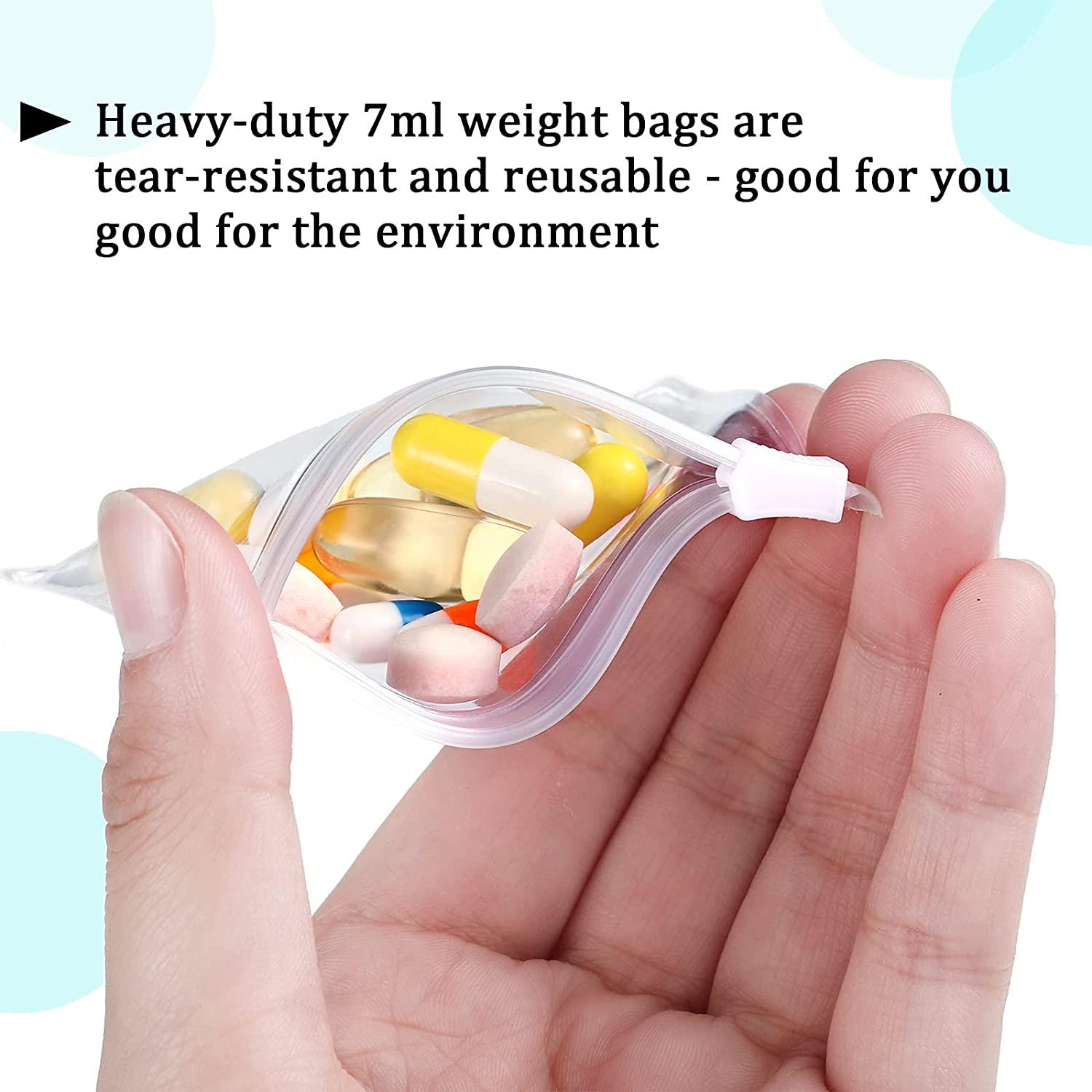 Reusable Pill Pouch Bags Zippered Pill Pouch Set Pill Baggies Colorful  Plastic Pill Bags Self Sealing Travel Medicine Organizer Storage Pouches  With Slide Lock For Pills And Small Items - Temu Germany