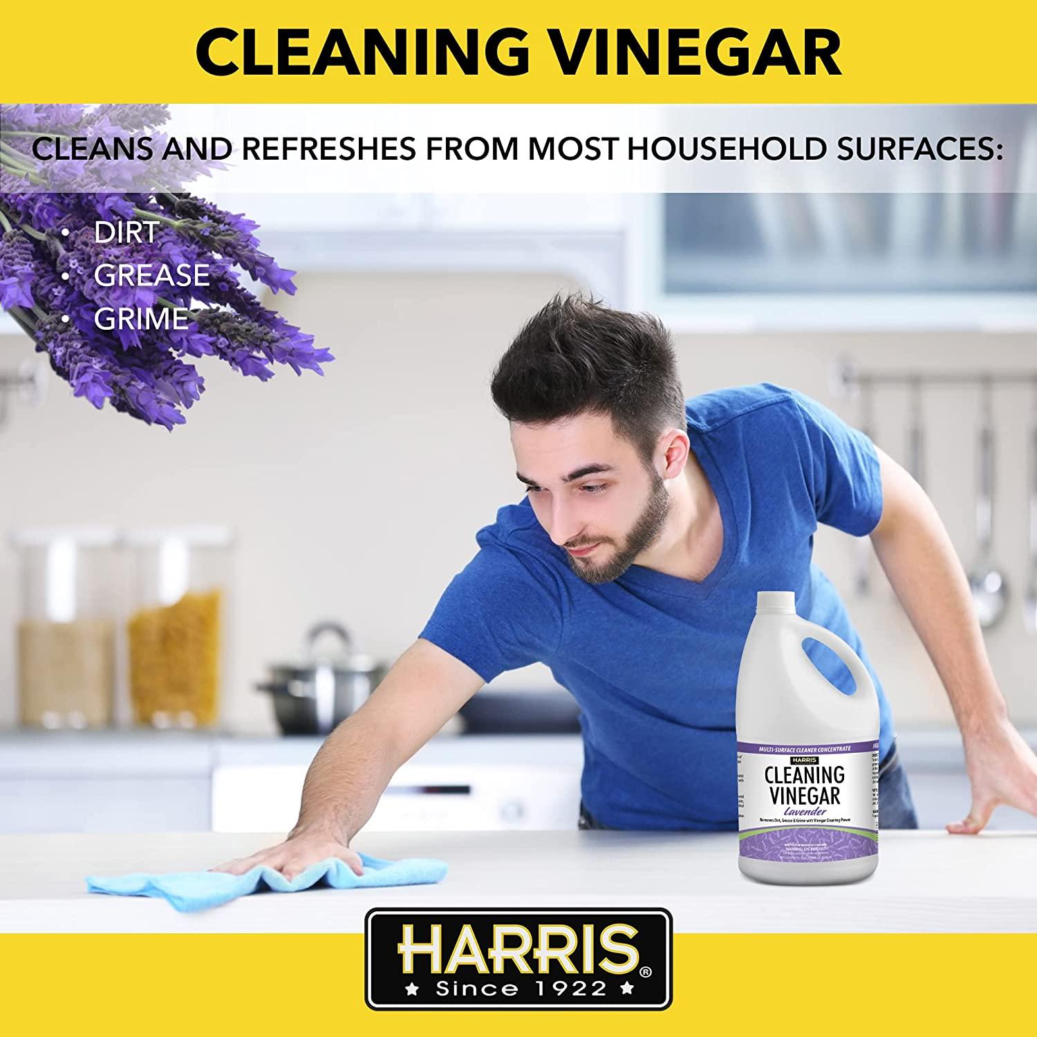 Harris Cleaning Vinegar, Lavender, 128oz, All Purpose Household Surface