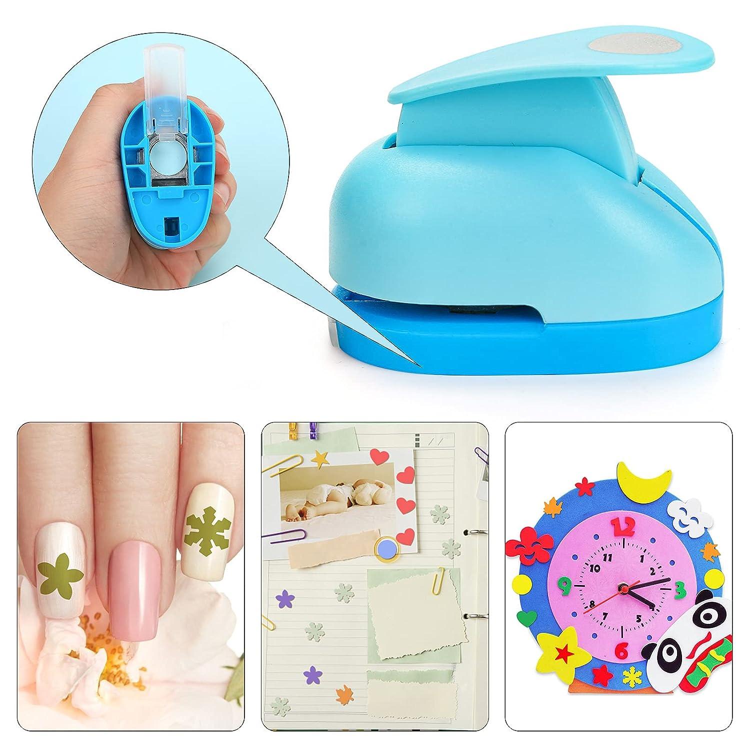  LOVEINUSA 12PCS Multicolor Toothpaste Clips and 10Pack Hole  Punch Shapes Craft Hole Punch : Arts, Crafts & Sewing