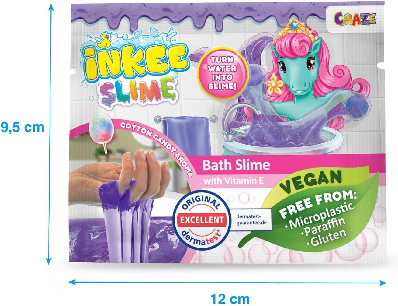 INKEE Bath Slime Mini | 20g Vitamin E Aromatic Bath Slime Powder ...