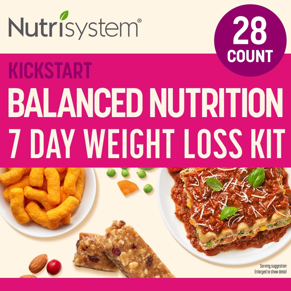 Nutrisystem® Kickstart Balanced 7Day Weight Loss Kit with 28 Delicious