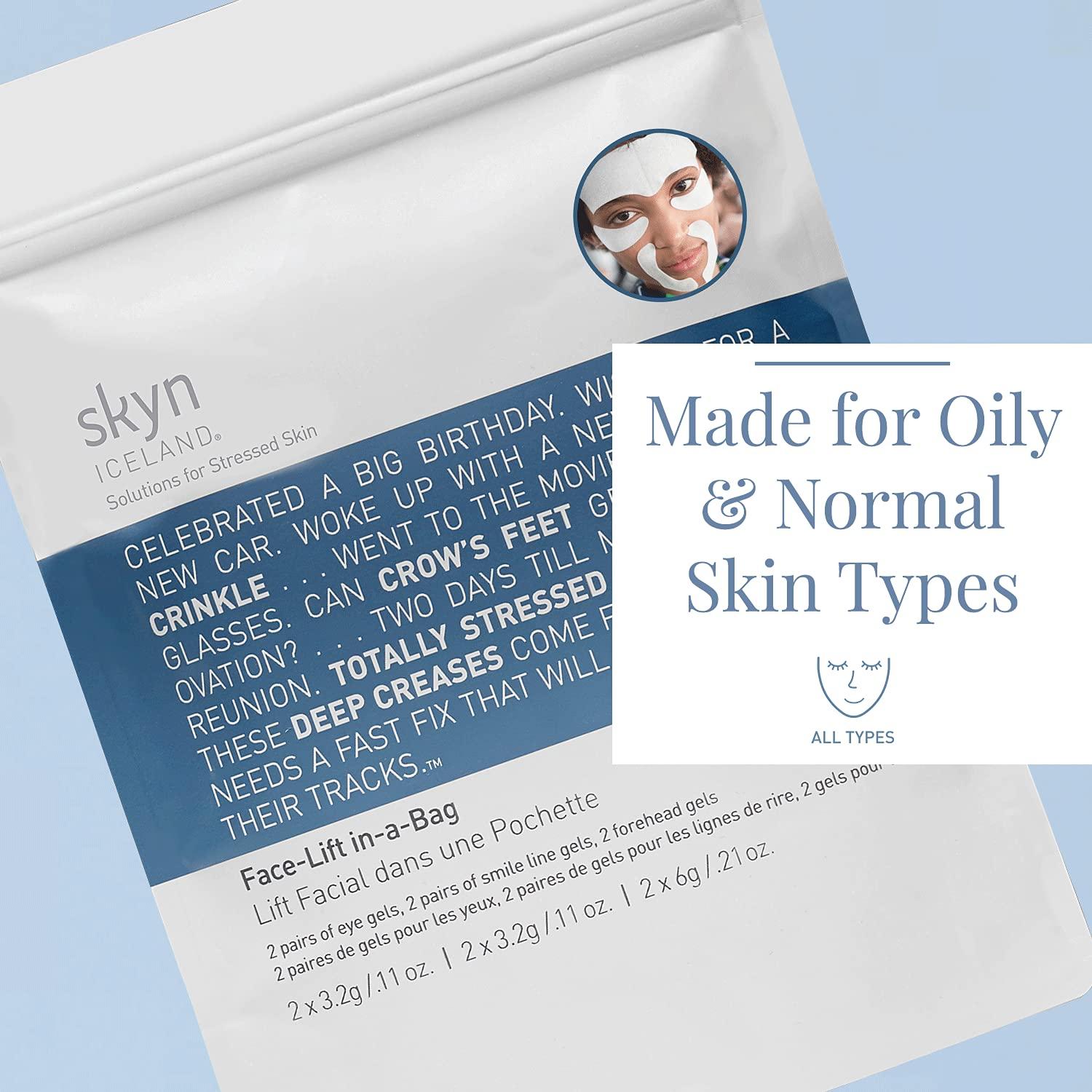 skyn ICELAND FaceLift inaBag Essential Masks for Eyes Forehead