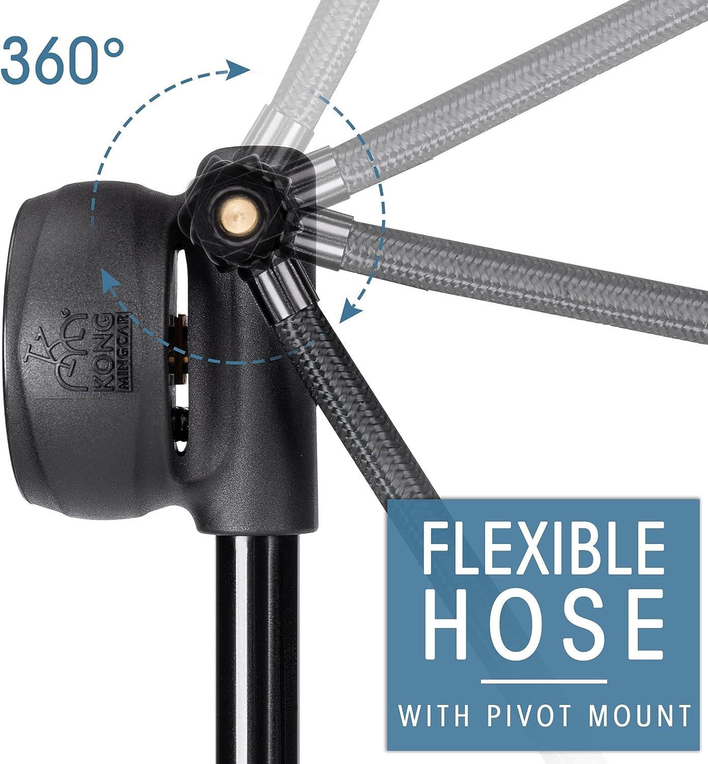 High Pressure Shock Pump 400 Psi for Front Fork and Rear Bicycle