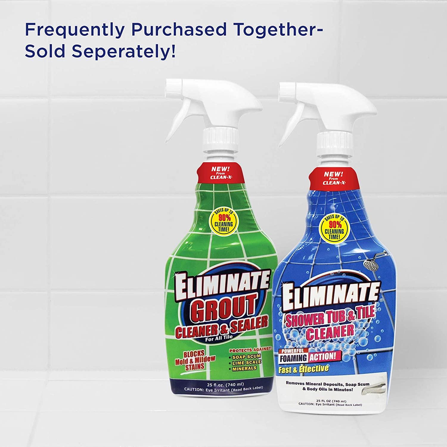 UNELKO Clean-X Invisible Shield Shower Tub & Tile Cleaner 25 Fl Oz (Pack Of 3) - Powerful Soap Scum & Hard Water Stain Remover | Buy Now With Express International Delivery - View #11